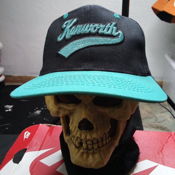 Vintage Vintage 90s Kenworth Tailsweep Two Tone Snap Back Hat Cap Size ONE SIZE - 1 Thumbnail