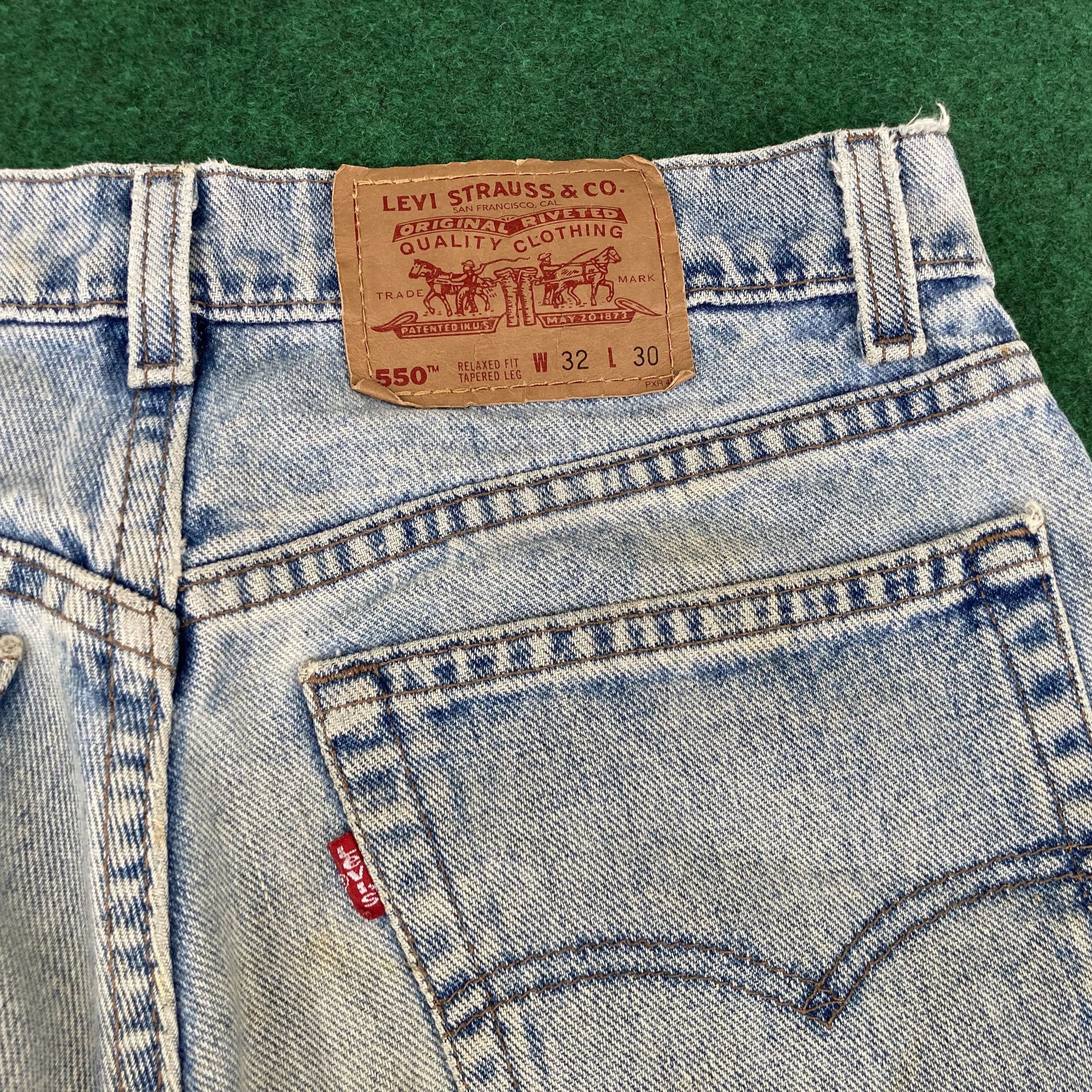 Levi's Vintage Levis 550 Short Sz 30 Jorts Jeans Size US 30 / EU 46 - 8 Thumbnail