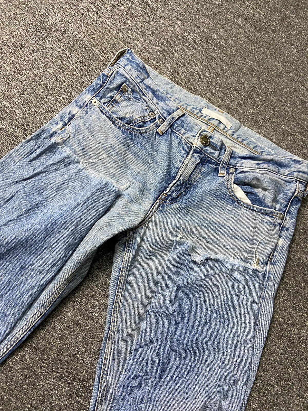 Japanese Brand × Seditionaries × Vintage RED CARD Brand Distressed Denim Jeans (131) Size US 31 - 6 Thumbnail