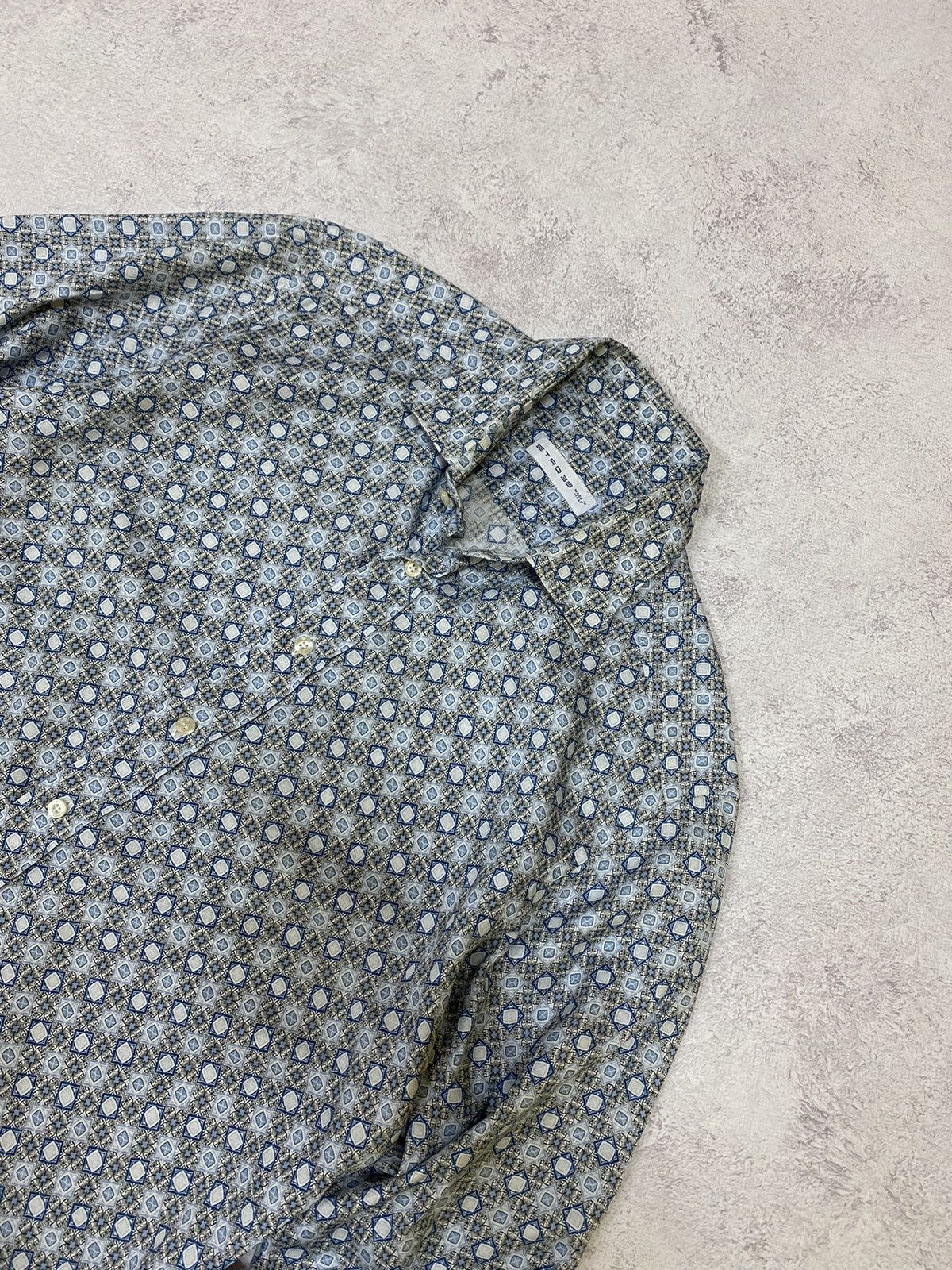 Etro ETRO Mens Multicolor Button Up Shirt Size 38 Size US S / EU 44-46 / 1 - 4 Thumbnail