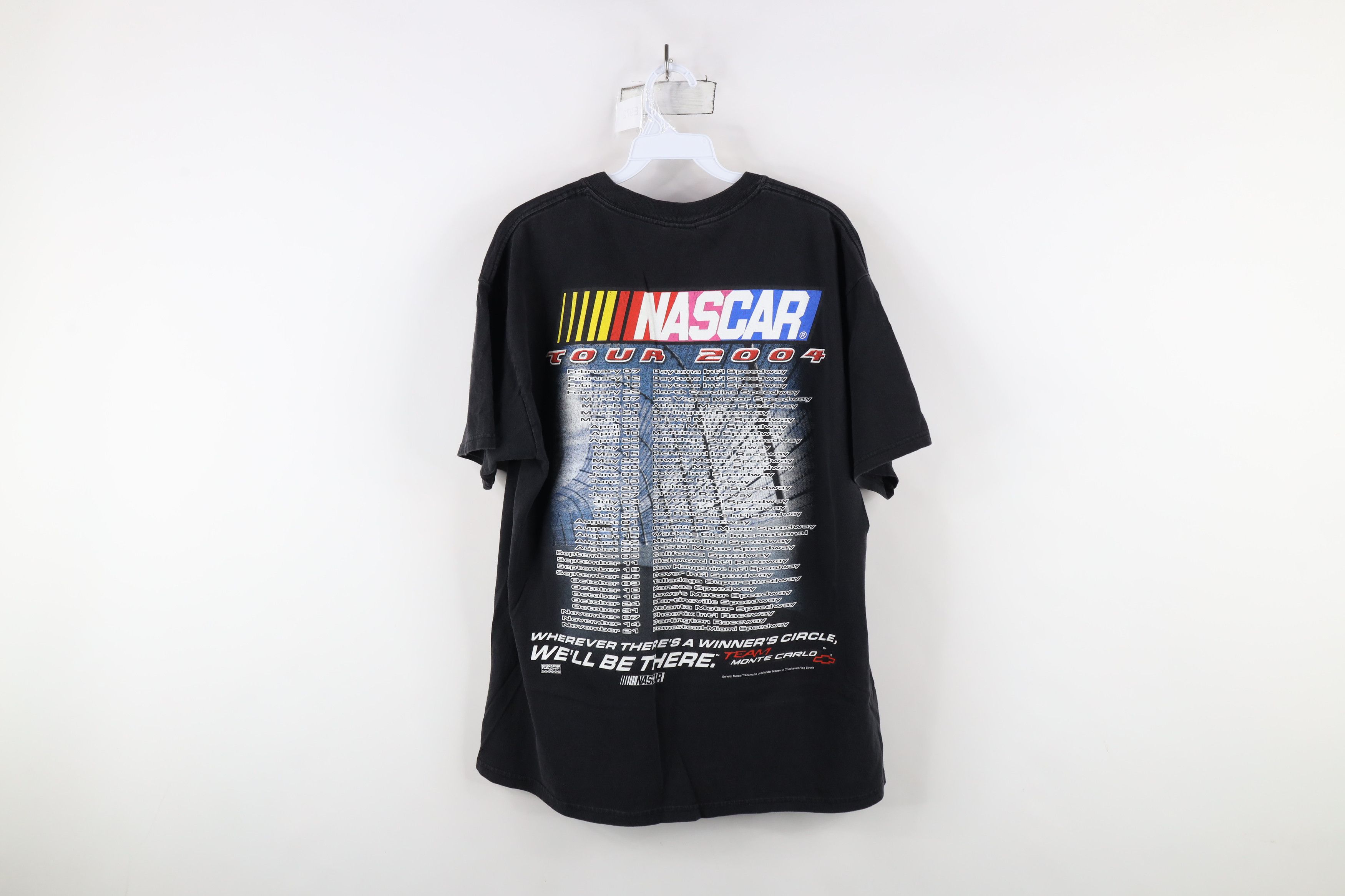 Vintage Vintage Y2K 2004 NASCAR Monte Carlo All Over Print T-Shirt Size US L / EU 52-54 / 3 - 11 Thumbnail
