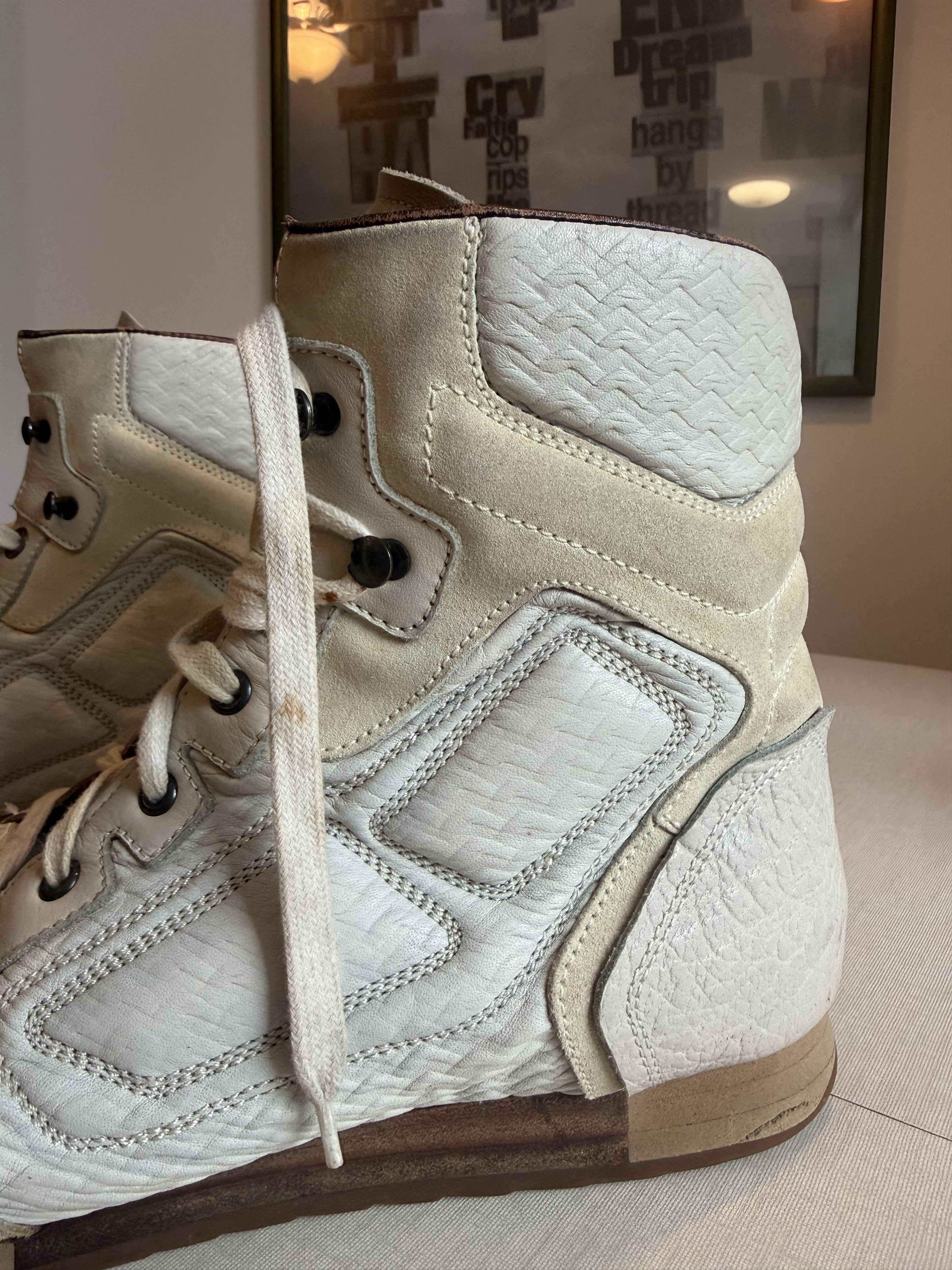 Lanvin Lanvin High Top "Boxing" Sneakers Size US 12 / EU 45 - 4 Thumbnail