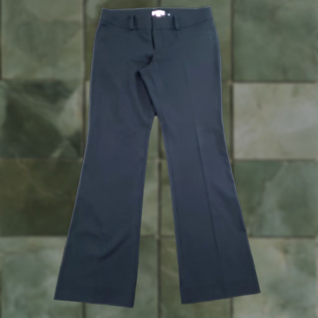 Lilly Pulitzer Lilly Pulitzer Womens Black Bootcut Twill Dress Pants 12 Stretch Workwear Convenience Pockets Size 34" / US 12 / IT 48 - 1 Thumbnail