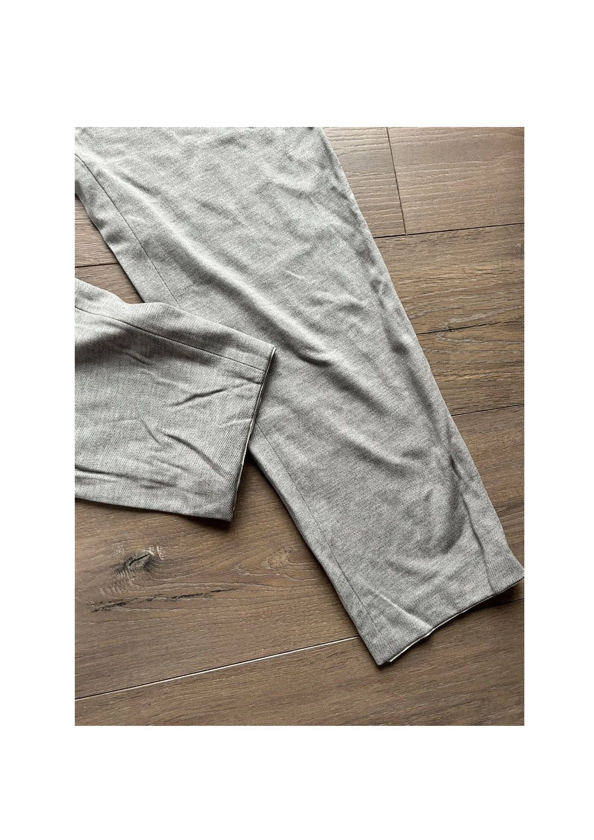Hugo Boss Hugo Boss grey wool chino pants 52 36R Size US 36 / EU 52 - 8 Thumbnail