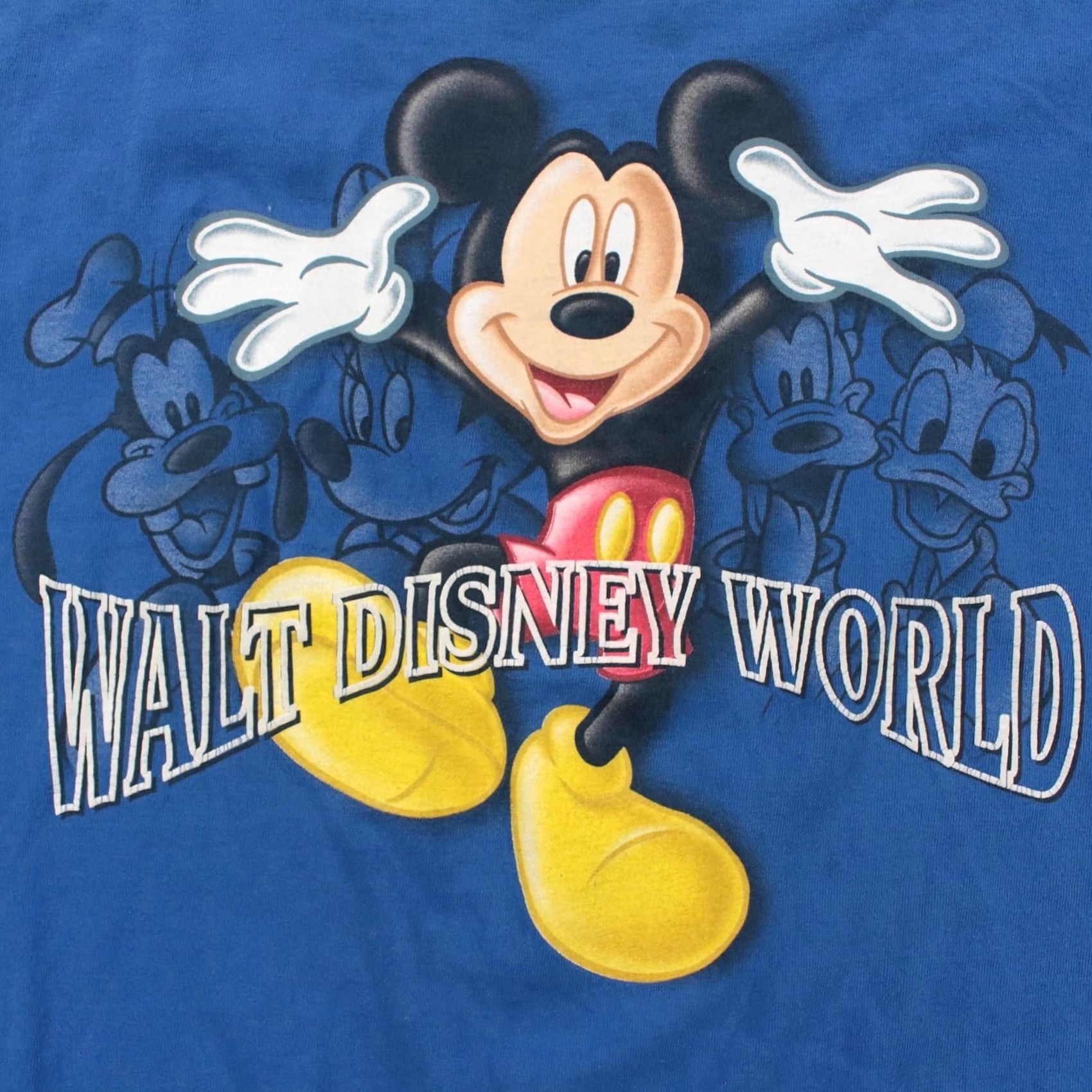 Disney VINTAGE Walt Disney World t-shirt XL blue mickey mouse 90s 00s y2k Men Size US XL / EU 56 / 4 - 3 Thumbnail