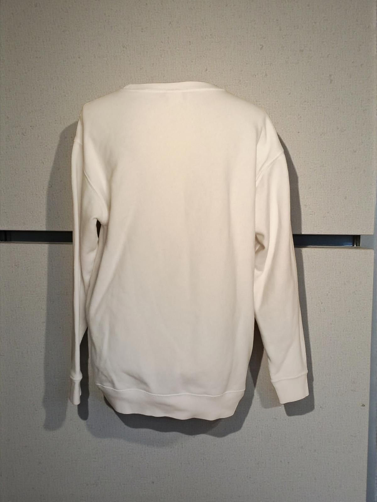 Pink Pink Cozy Comfort White Crewneck Sweatshirt Size Medium Size M / US 6-8 / IT 42-44 - 5 Thumbnail