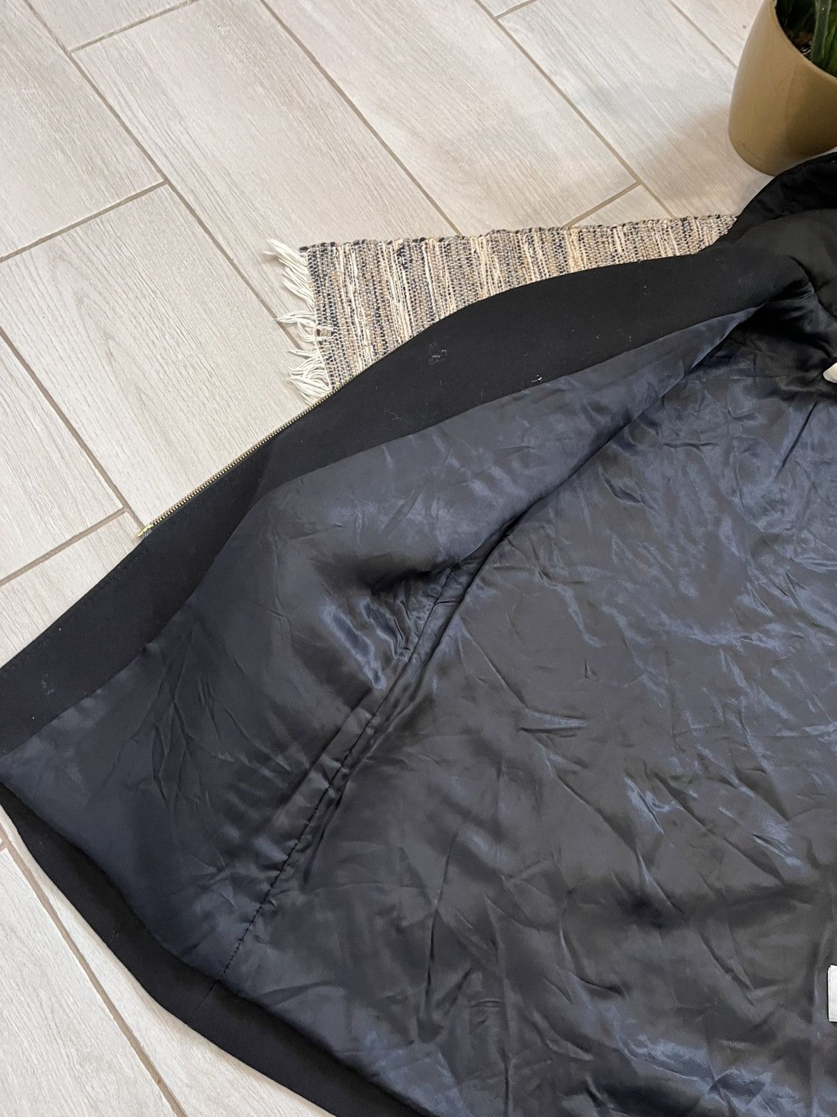 Sandro Sandro Wool Coat Black parka insulated luxury minimalistic Size XS / US 0-2 / IT 36-38 - 22 Thumbnail