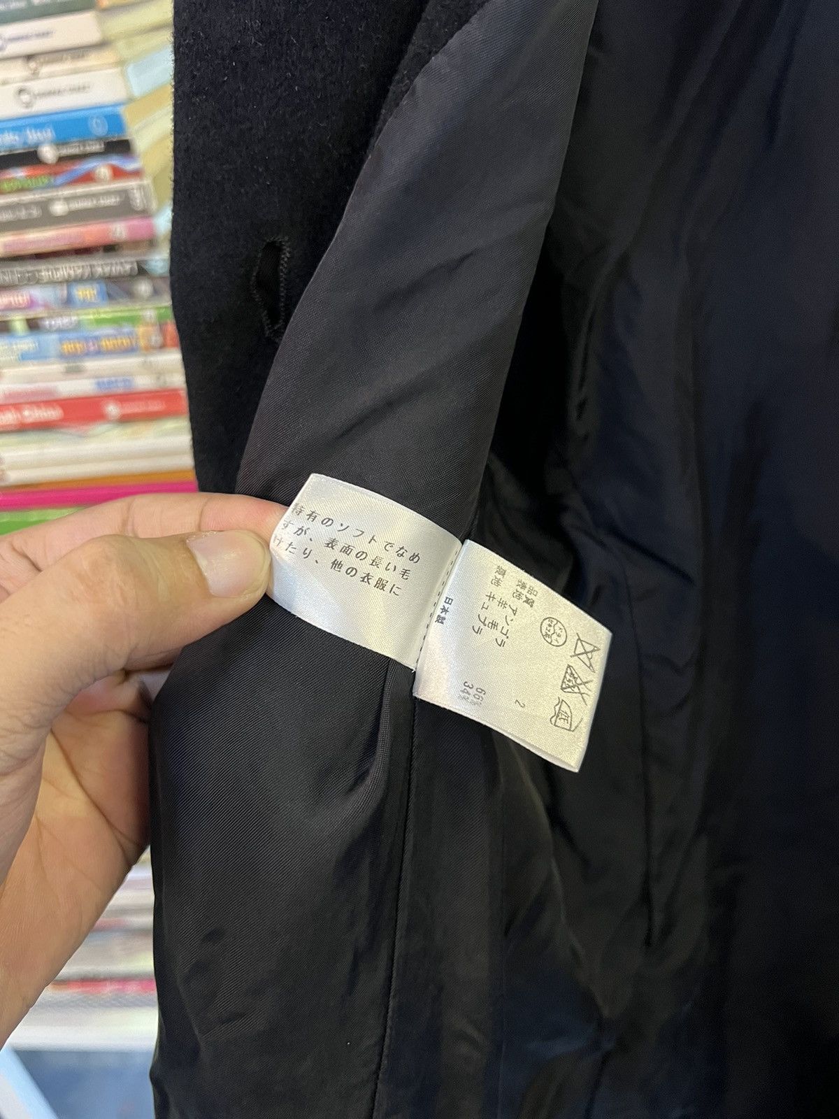 Calvin Klein × Japanese Brand × Vintage Vintage Calvin Klein Made in Japan Wool Coat Size M / US 6-8 / IT 42-44 - 5 Thumbnail