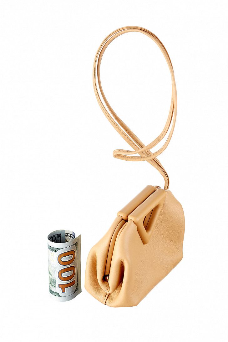 Bottega Veneta o1n1vont0525 Size: OS / Coin Purse in Orange Size ONE SIZE - 6 Thumbnail