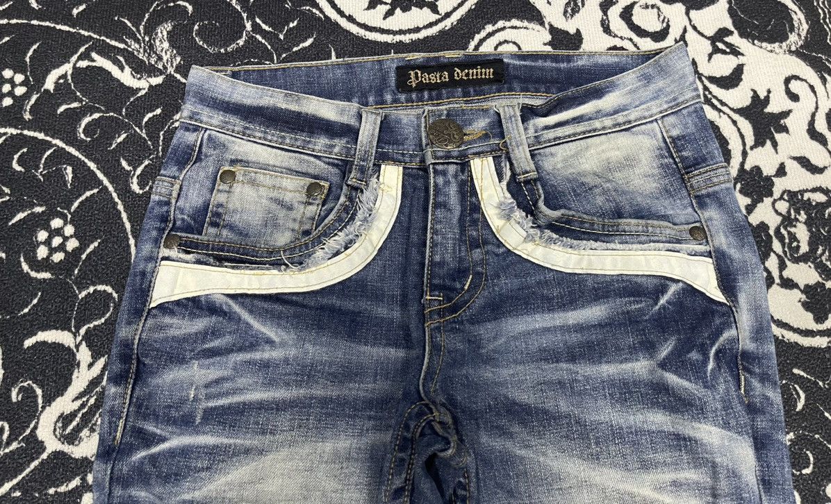 If Six Was Nine PASTA DENIM INSPIRED WASHABLE DENIM BRAND PASTA DENIM Size US 27 - 6 Thumbnail