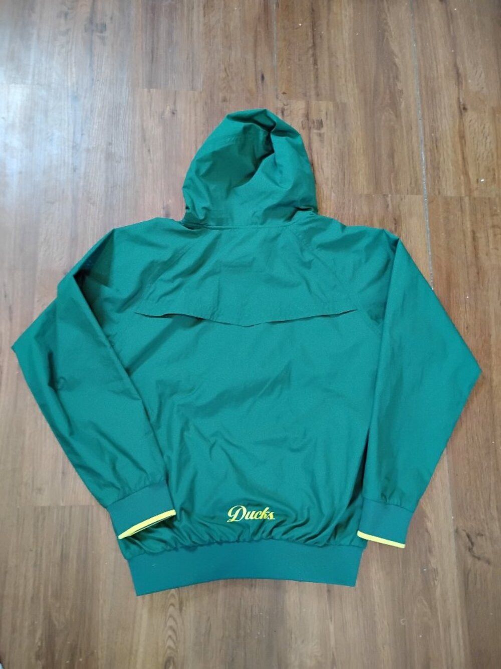 Nike Vintage Nike Oregon Ducks Hooded Windbreaker Jacket Size L / US 10 / IT 46 - 6 Thumbnail