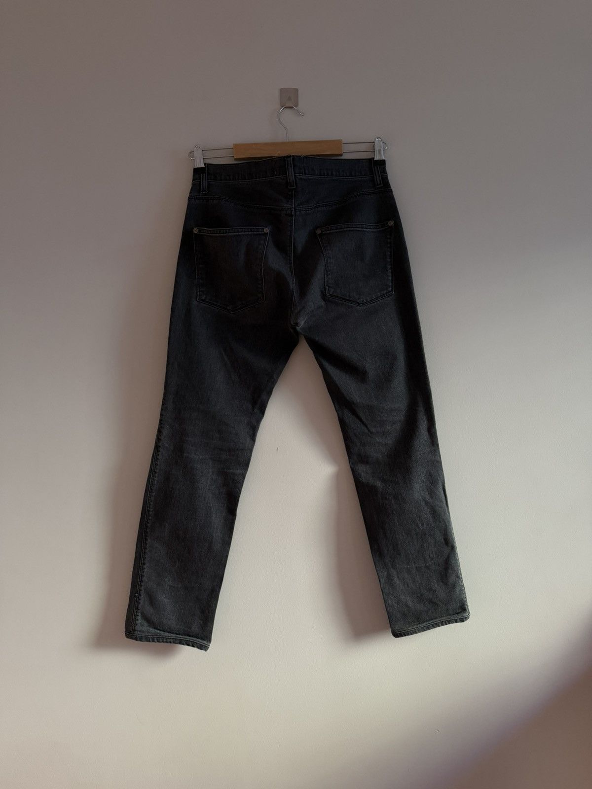 Acne Studios Acne Studios Max Used Cash Washed Black Slim Jeans Size US 30 / EU 46 - 10 Thumbnail