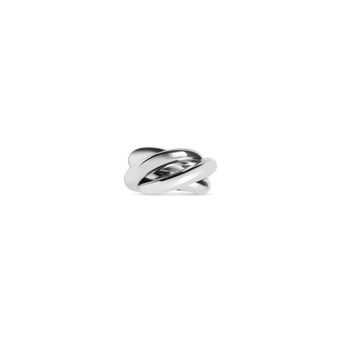 Balenciaga o1la1rc1a0925 Size: 50 / Saturne Ring in Silver Size ONE SIZE - 3 Thumbnail