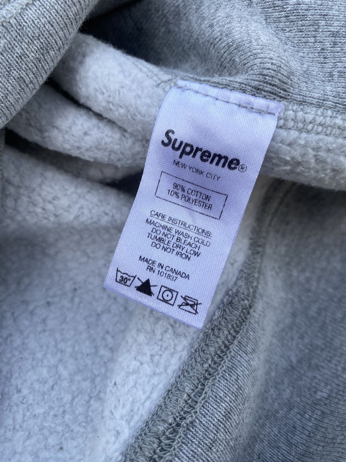 Supreme SUPREME TRADEMARK HOODED SWEATSHIRT FW18 Size US XL / EU 56 / 4 - 12 Thumbnail