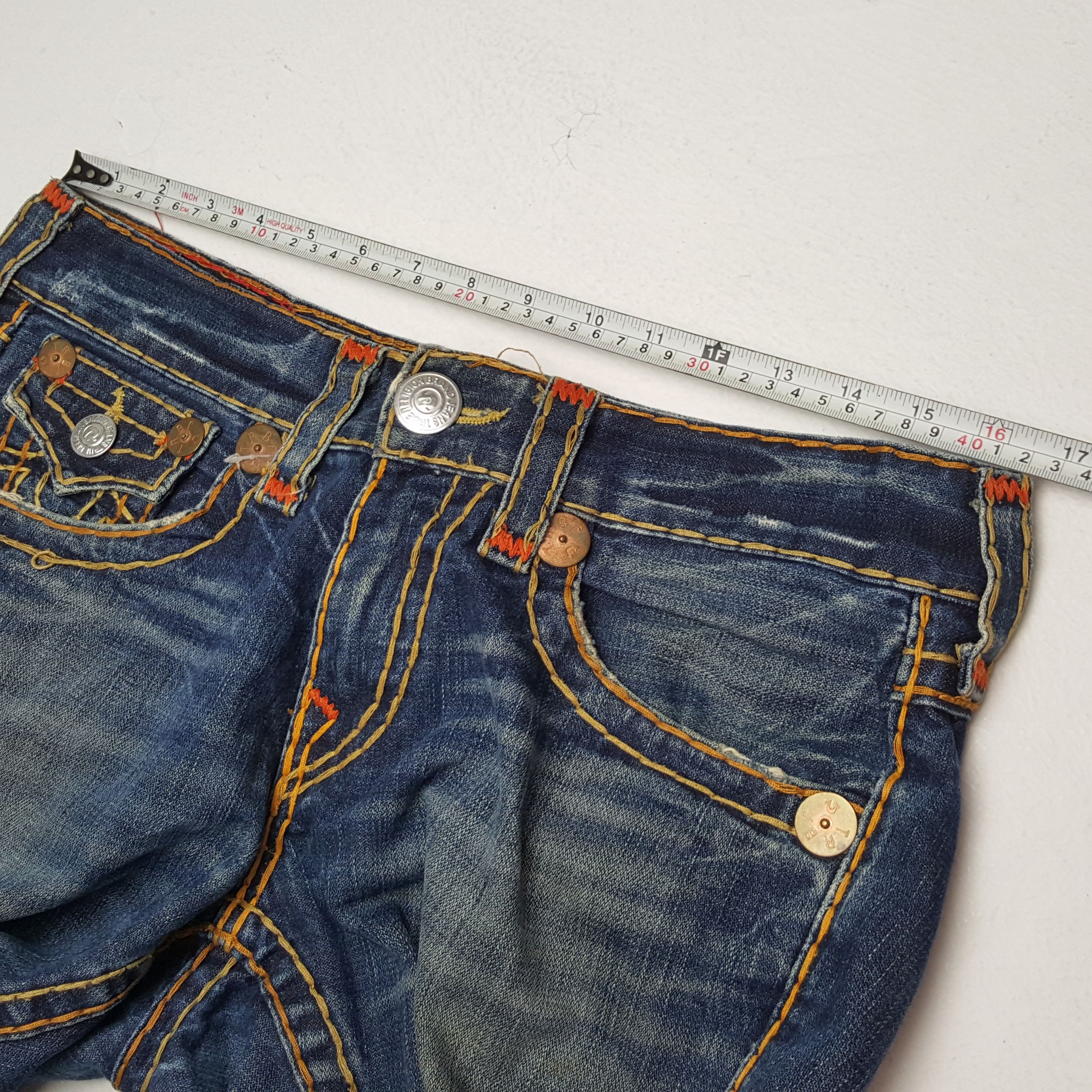 True Religion × Vintage TRUE RELIGION Daily Streetwear Fashion Style Jeans Size US 33 - 7 Thumbnail