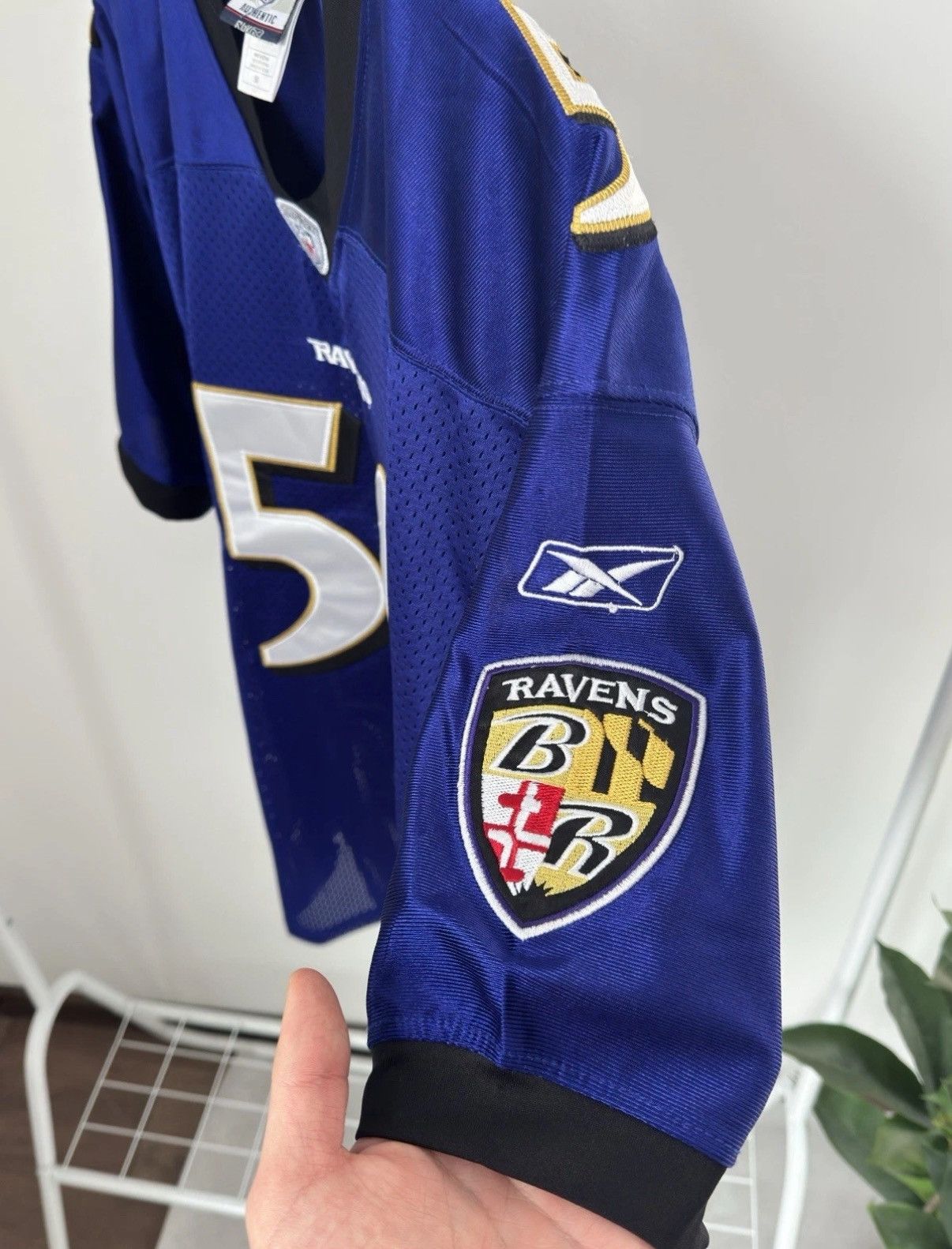 NFL Baltimore Ravens Ray Lewis #52 Stitched Reebok NFL Jersey Size US XL / EU 56 / 4 - 3 Thumbnail