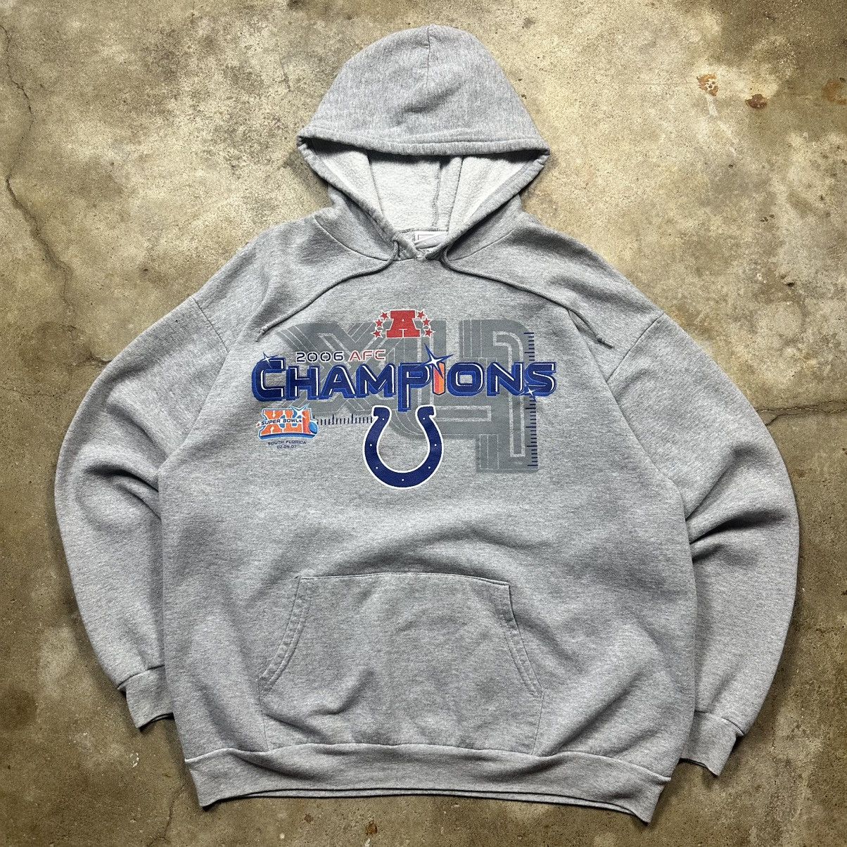 NFL Vintage 2006 NFL Indianapolis Colts AFC Football Hoodie Size US L / EU 52-54 / 3 - 1 Thumbnail