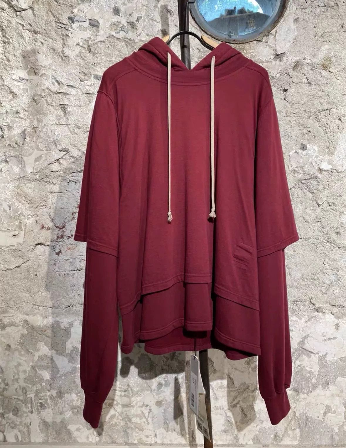 Rick Owens Rick Owens DRKSHDW Layered Hoodie Size US M / EU 48-50 / 2 - 1 Thumbnail