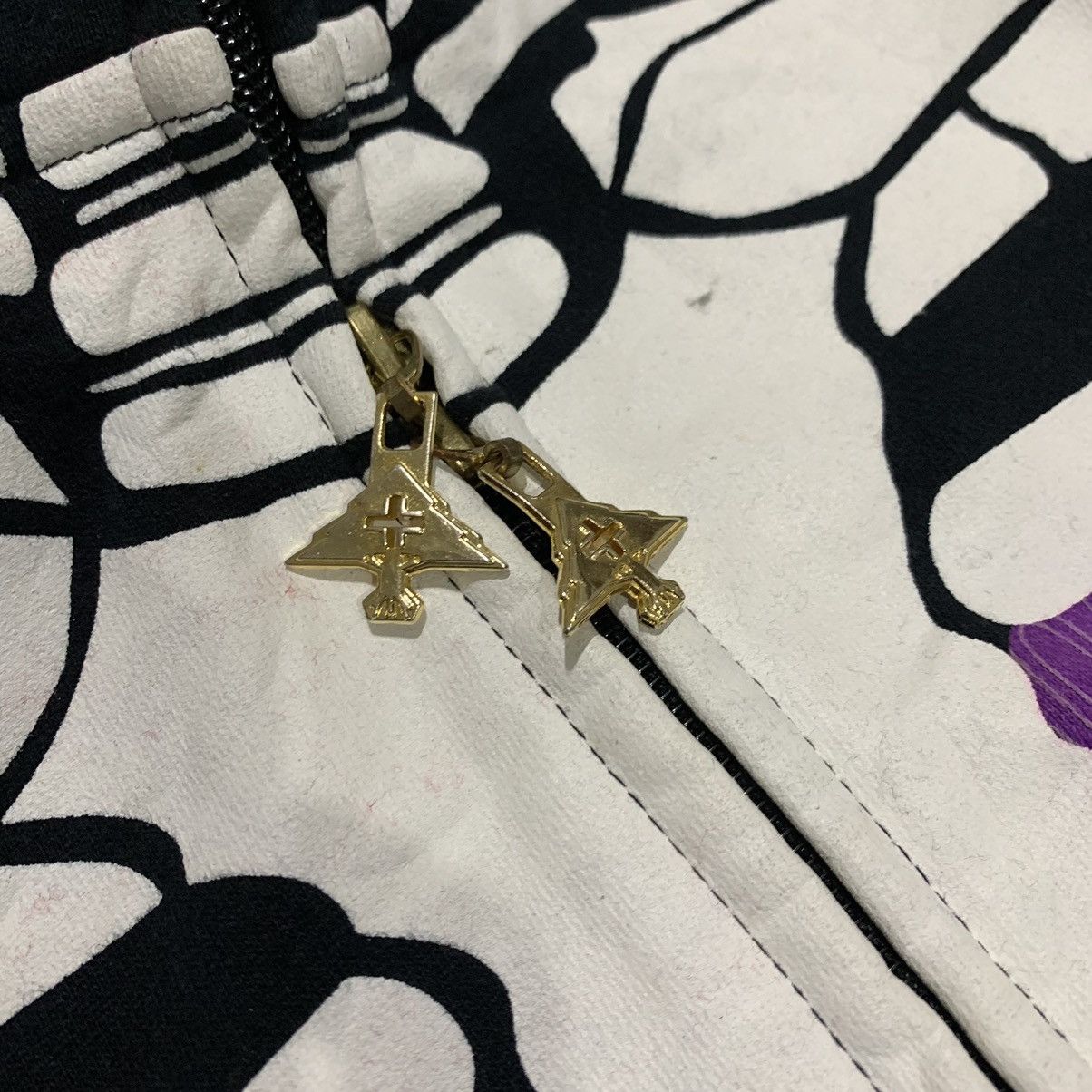 LRG × Vintage Rare LRG Dead Serious Skeleton Ziphoodie Glow In The Dark Size US XL / EU 56 / 4 - 5 Thumbnail