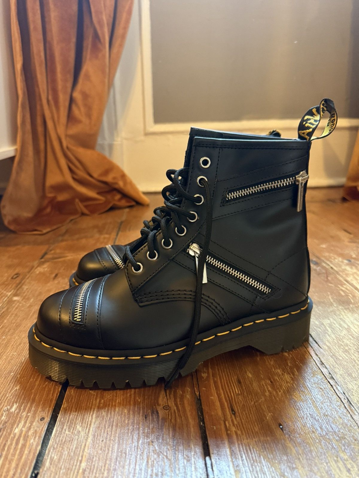 Dr. Martens Dr. Martens 1460 Bex Zip Boots Size US 6 / IT 36 - 3 Thumbnail