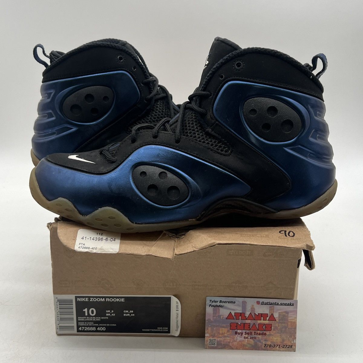 Nike Zoom rookie binary blue Size US 10 / EU 43 - 1 Thumbnail