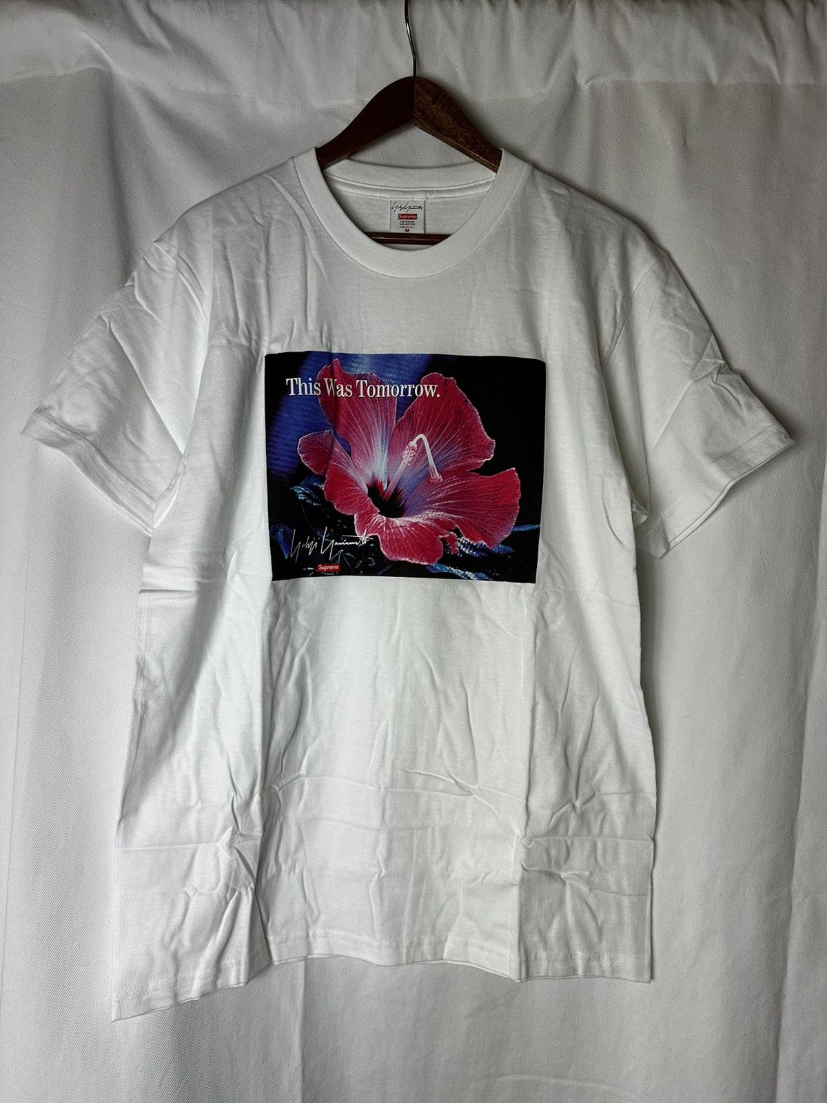 トップス Supreme Yohji Yamamoto This Was Tomorrow NEW Supreme X Yohji Yamamoto This Was Tomorrow Tee Black