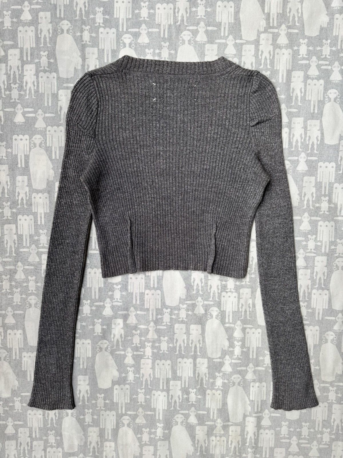 Maison Margiela Maison Martin Margiela SS94 AW89 Anatomic Low-Necked Sweater Size S / US 4 / IT 40 - 4 Thumbnail