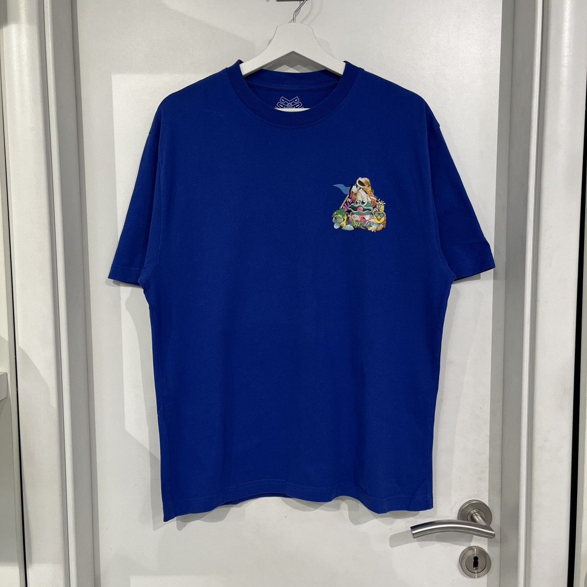 Palace Palace P Sea Tee Blue Size US M / EU 48-50 / 2 - 1 Thumbnail