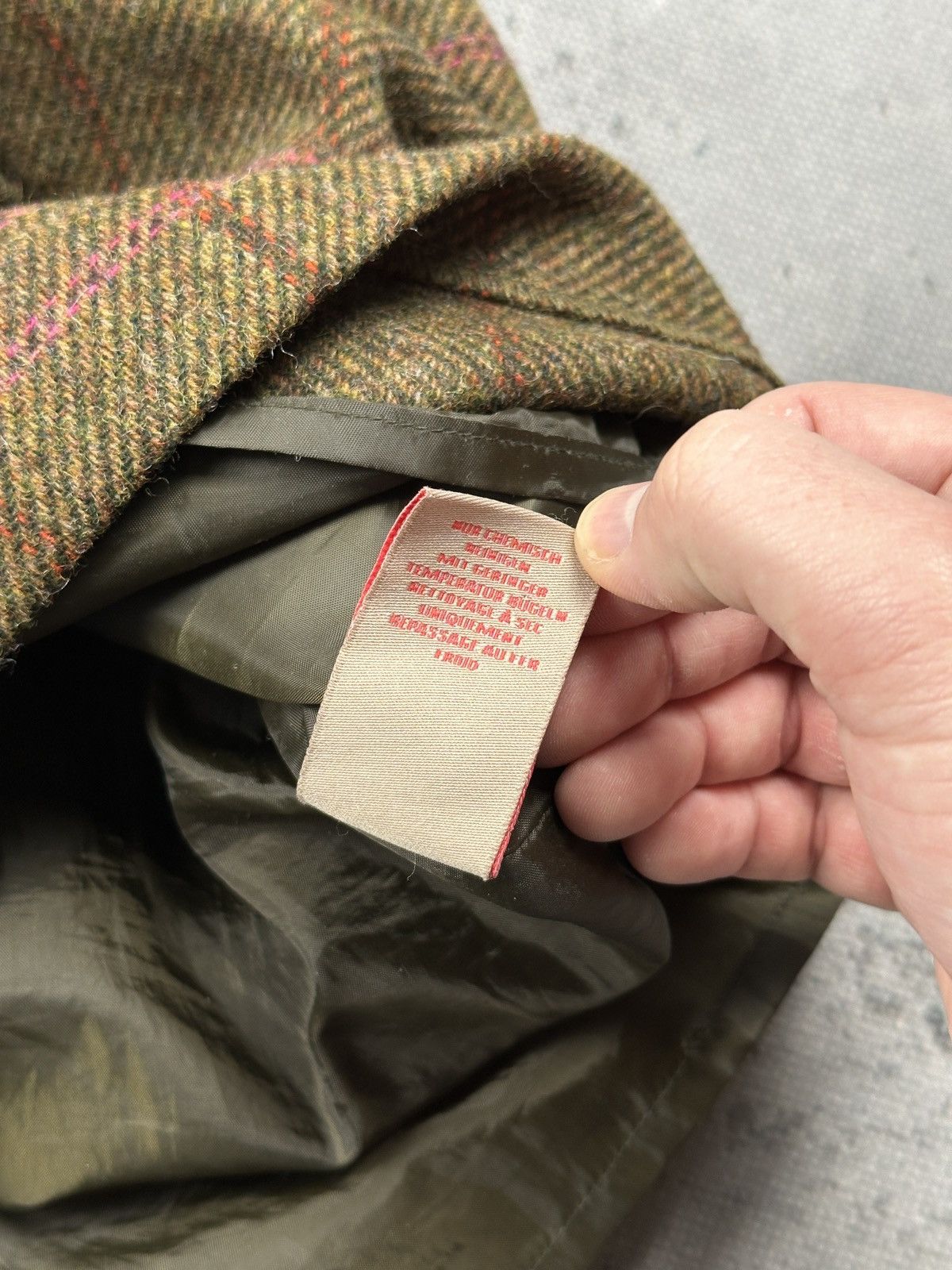 Boden Vintage Boden Moon British Tweed Wool Wrap Skirt Countrycore Size 36" / US 14 / IT 50 - 11 Thumbnail