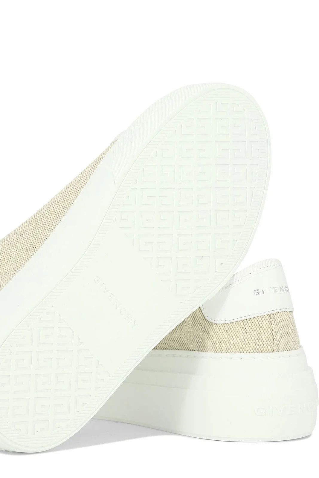 Givenchy o1w1db10525 City Lace Up Sneakers Platform in Beige Size US 7 / IT 37 - 5 Thumbnail