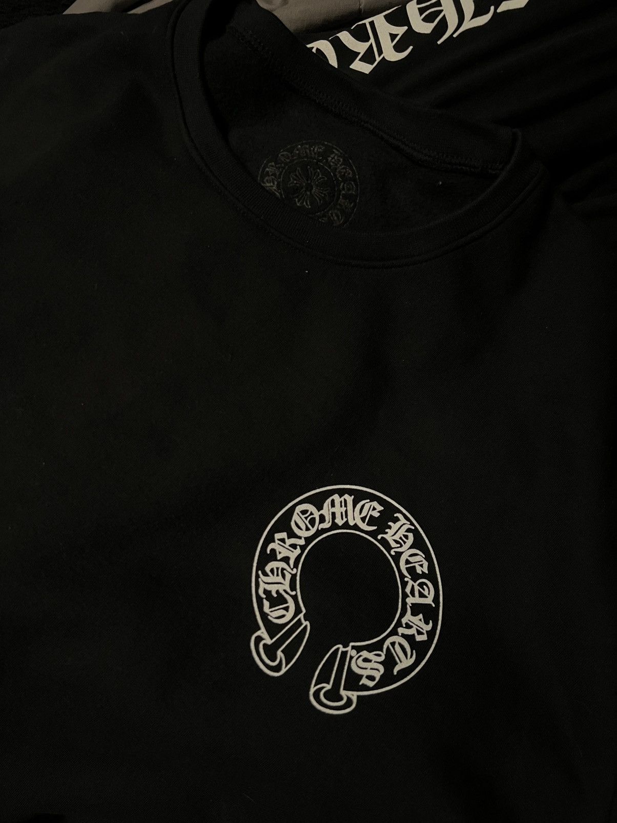 Chrome Hearts Chrome hearts horseshoe floral crew neck Size US XXL / EU 58 / 5 - 5 Thumbnail