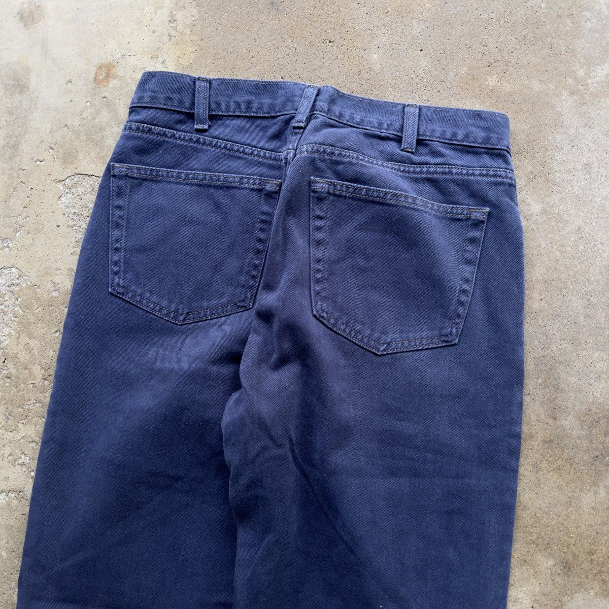 Gap VINTAGE GAP DARK BLUE DENIM SKATER JEANS 31x32 Size US 31 - 9 Thumbnail