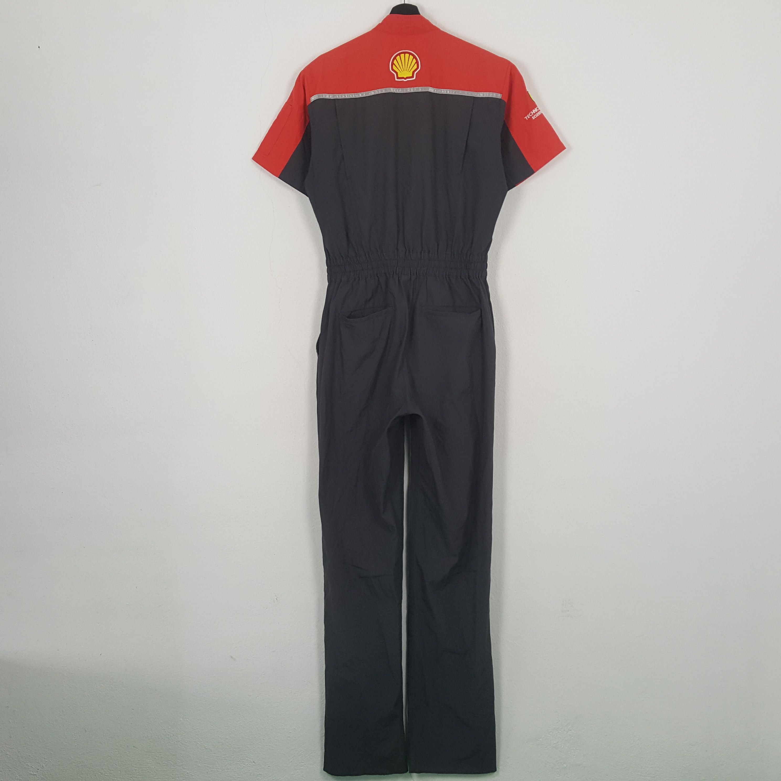 Vintage Shell Helix Motorsports Workwear Coverall Jacket C296N16 Size US M / EU 48-50 / 2 - 4 Thumbnail