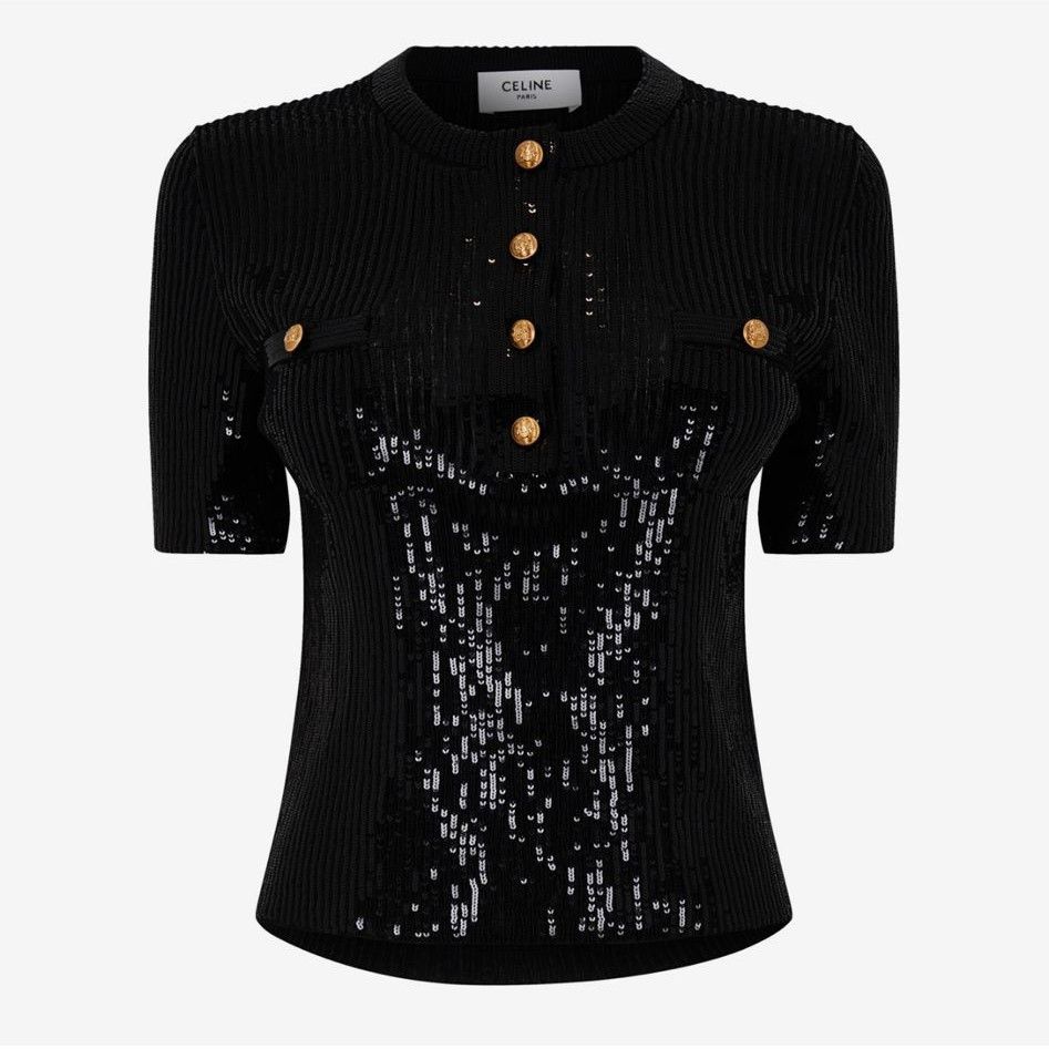 Tシャツ・カットソー CELINE | HEART CROP TOP UNDERPINNING SILK AND COTTON Celine heart crop top in underpinning silk and cotton | Grailed
