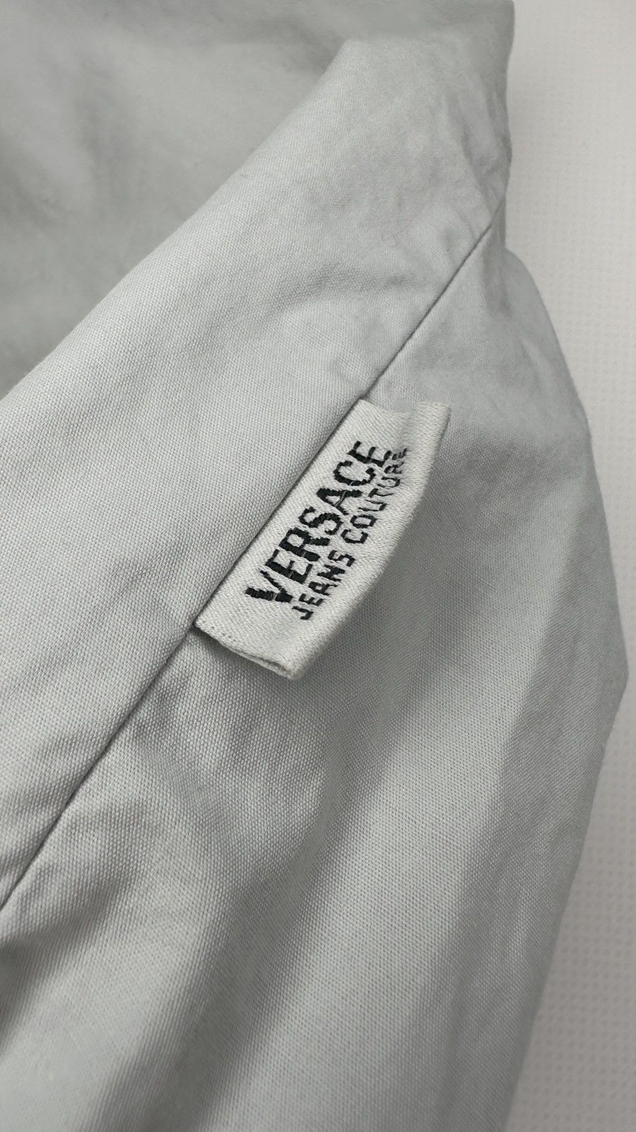 Versace Jeans Couture Versace Jeans Couture Short Sleeve Shirt – Grey M Size US M / EU 48-50 / 2 - 6 Thumbnail