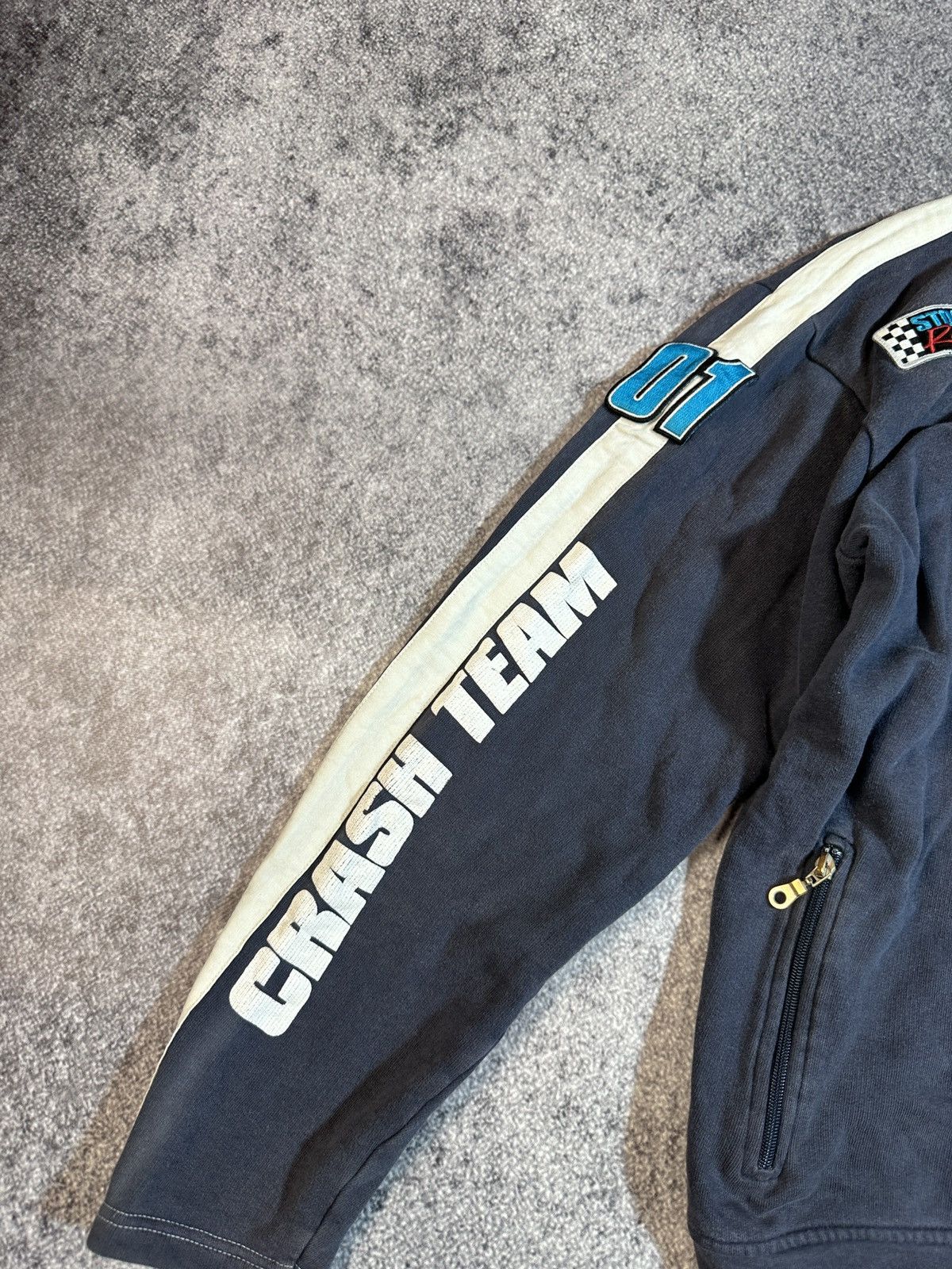 Vintage Y2K Racing Zip Up Jacket Streetwear Rare XL USA Size US XL / EU 56 / 4 - 3 Thumbnail