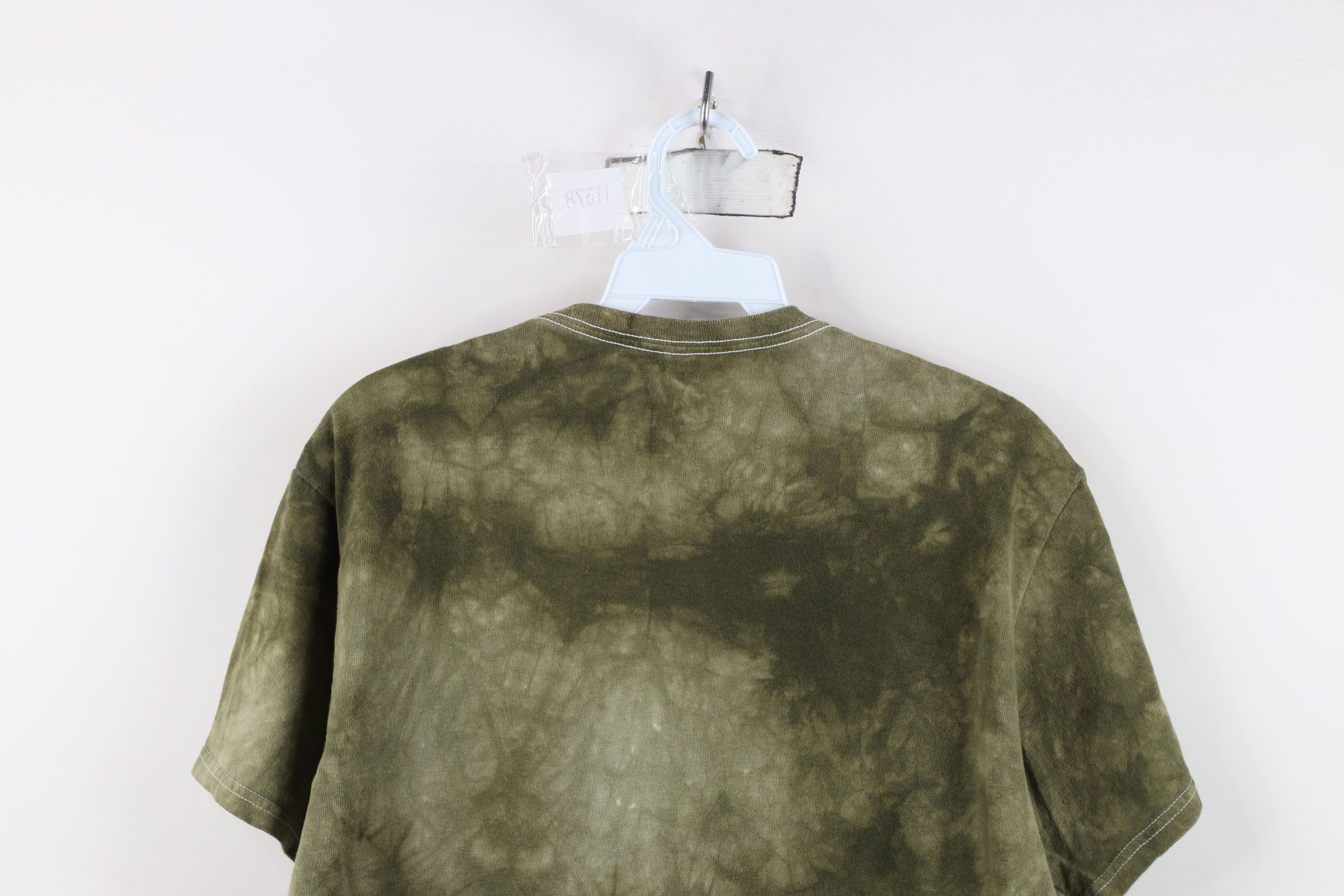 Vintage Vintage Y2K Streetwear Tree Yin Yang Acid Wash T-Shirt Size US M / EU 48-50 / 2 - 14 Thumbnail