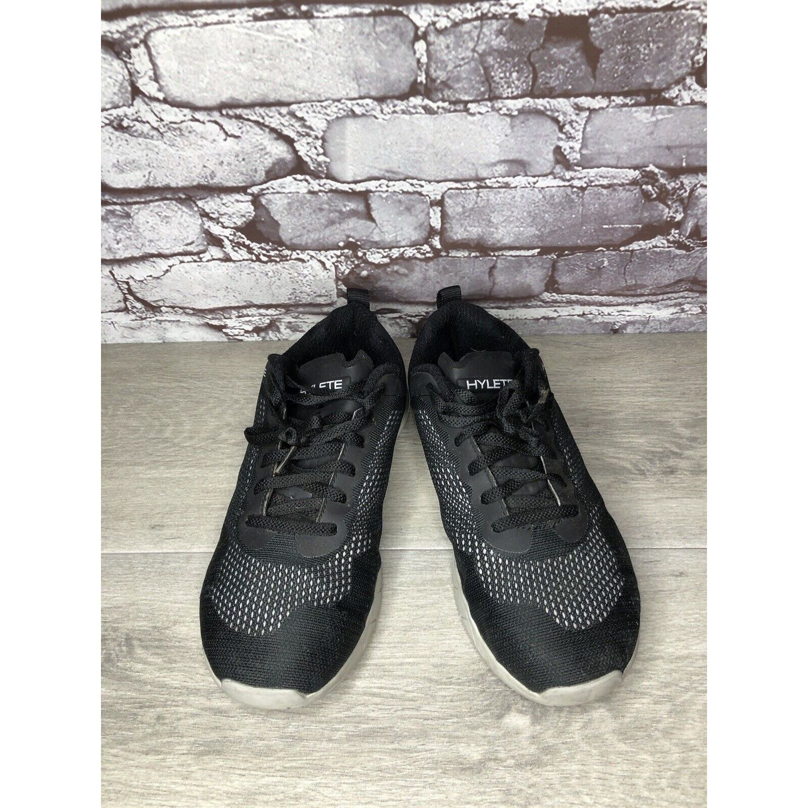 Other Hylete Vibram Circuit Cross Black Lace Up Training Gym Shoes Size US 8 / EU 41 - 17 Thumbnail