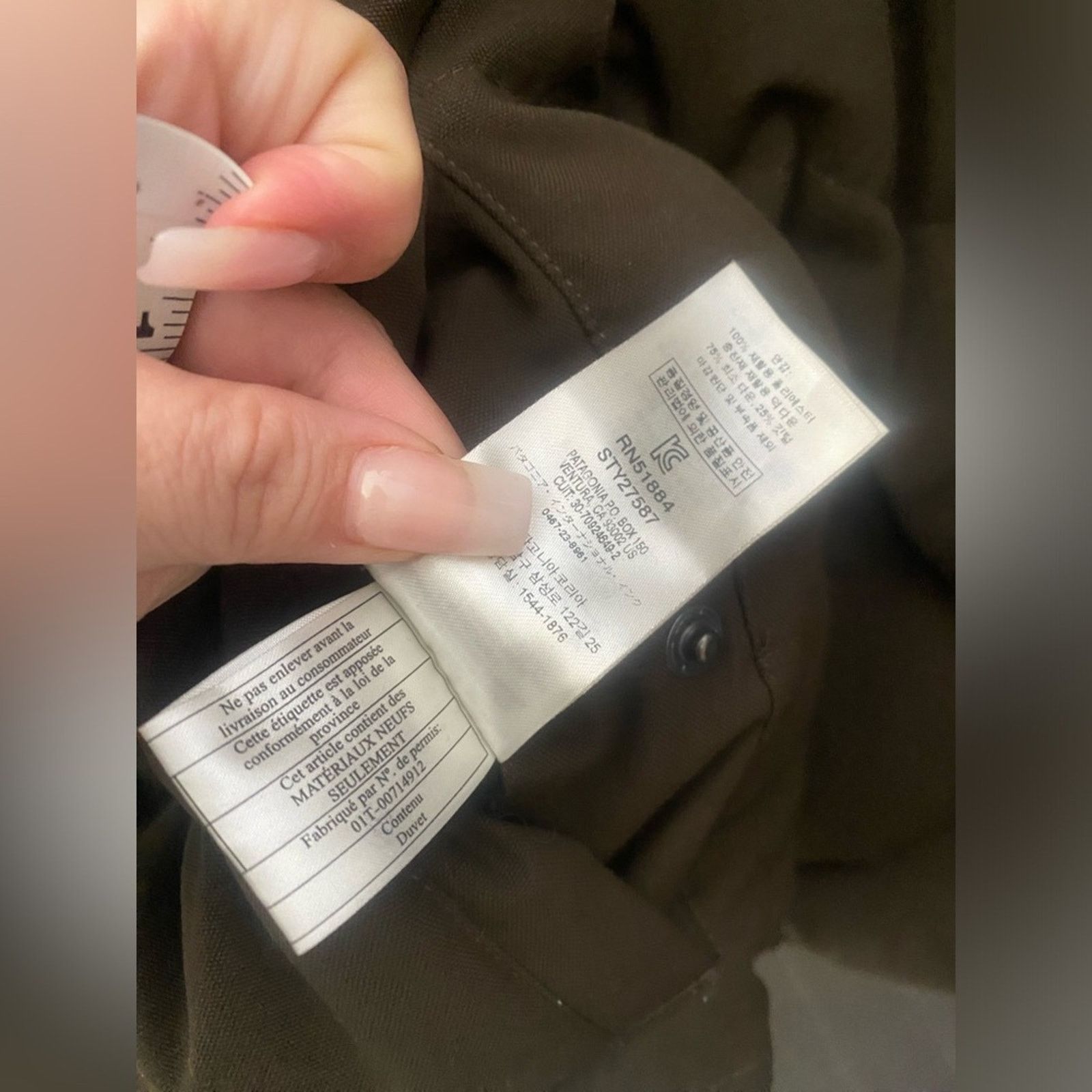 Patagonia PATAGONIA REVERSIBLE BIVY DOWN VEST DUCK DOWN INSULATED S Size US S / EU 44-46 / 1 - 9 Thumbnail