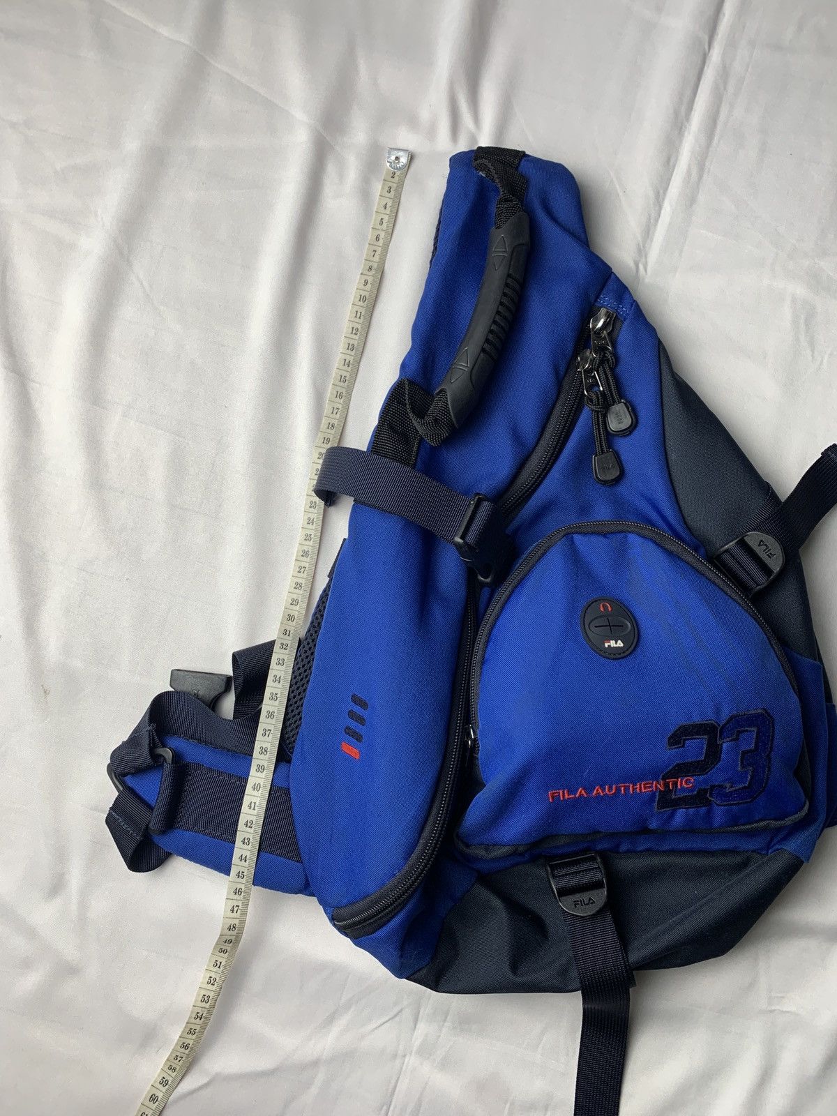 Fila 2004 Fila Italy Multipocketed Outdoor Utility Side Backpack Size ONE SIZE - 11 Thumbnail