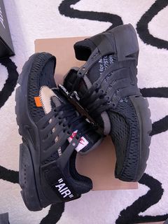 Black off hotsell white prestos