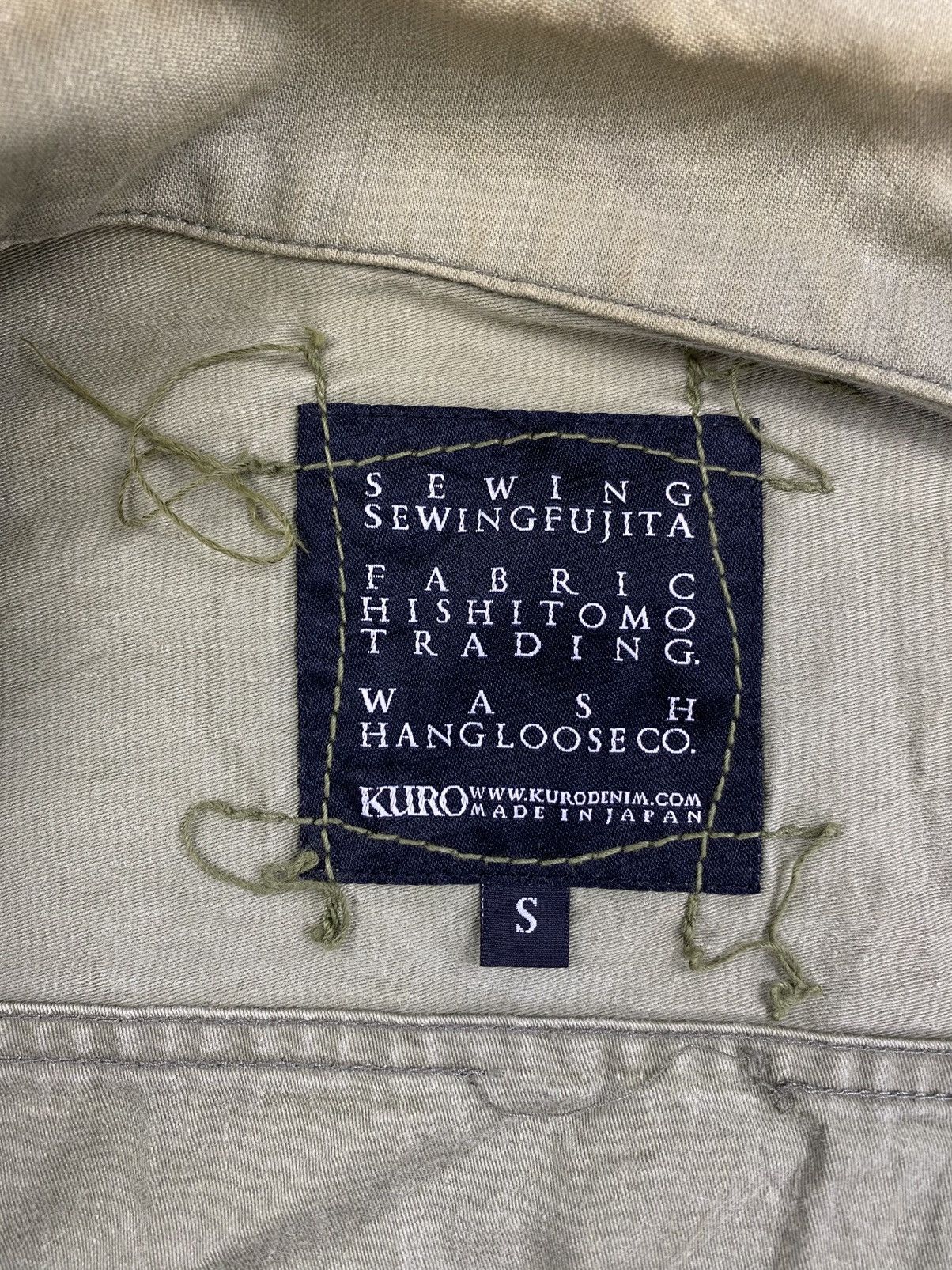 KURO Vintage Kuro Denim Hishitomo Kapital Trucker Jacket Size US S / EU 44-46 / 1 - 9 Thumbnail