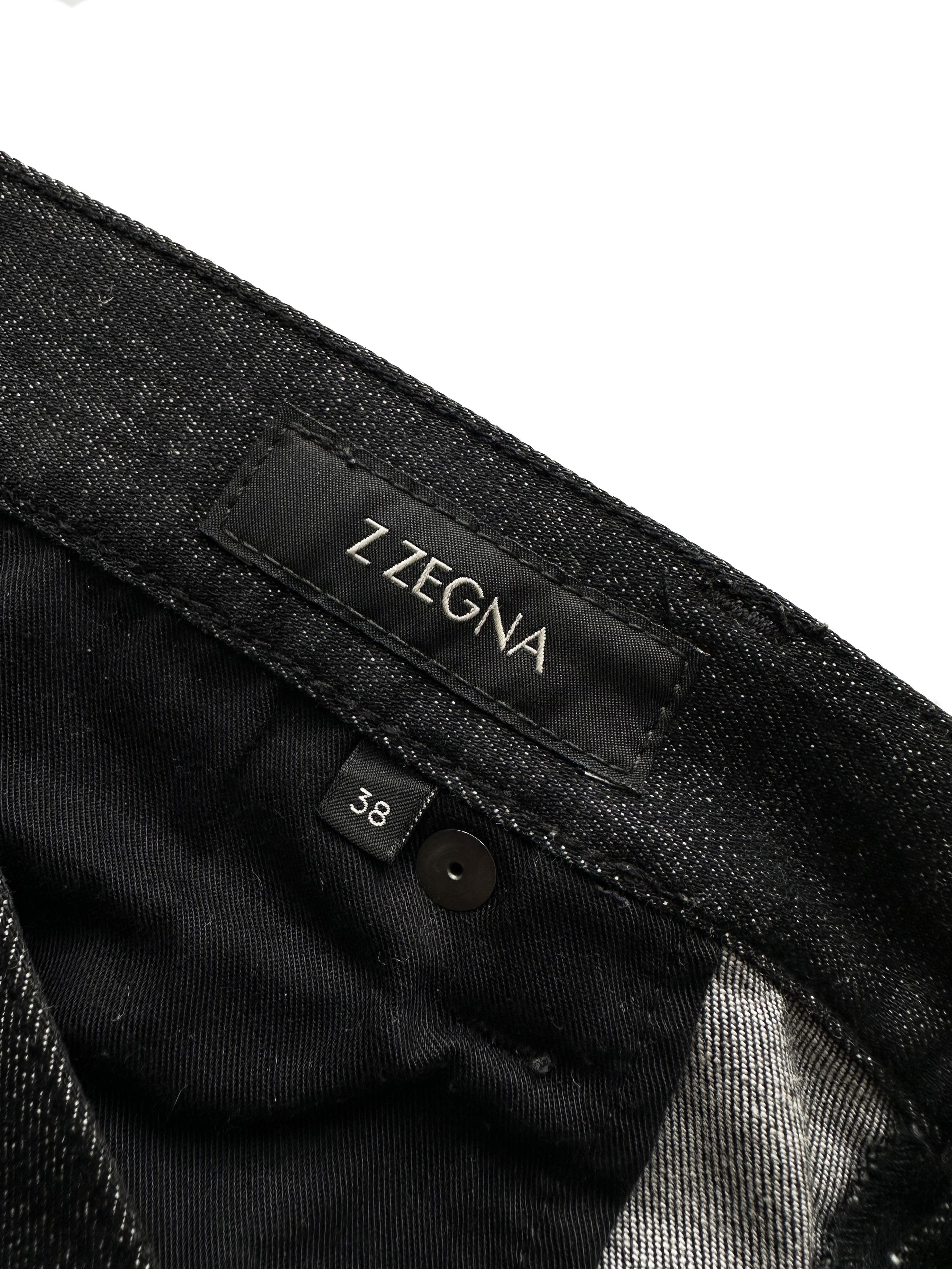 Z Zegna Ermenegildo Zegna black denim pants Size US 38 / EU 54 - 9 Thumbnail