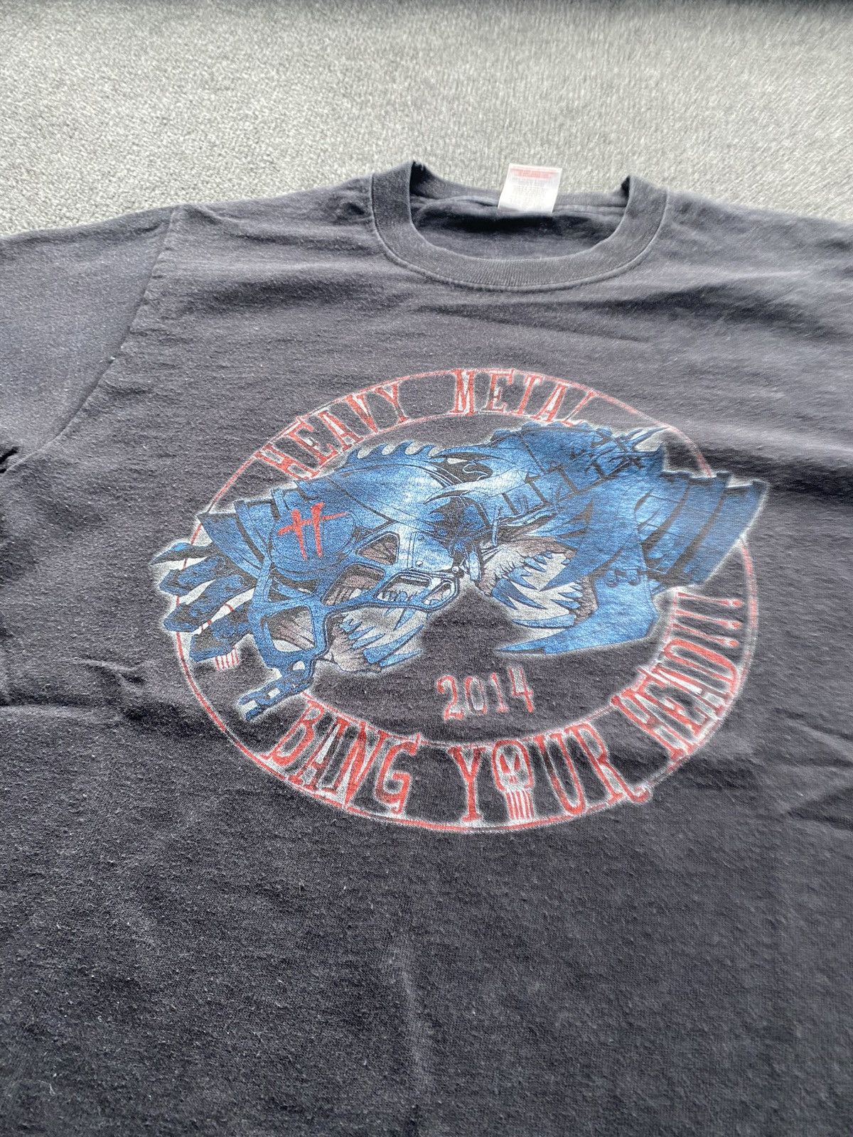 Fruit Of The Loom 🔥Vntg Heavy Metal Fest Bang Your Head tee top s sz Size S / US 4 / IT 40 - 2 Thumbnail