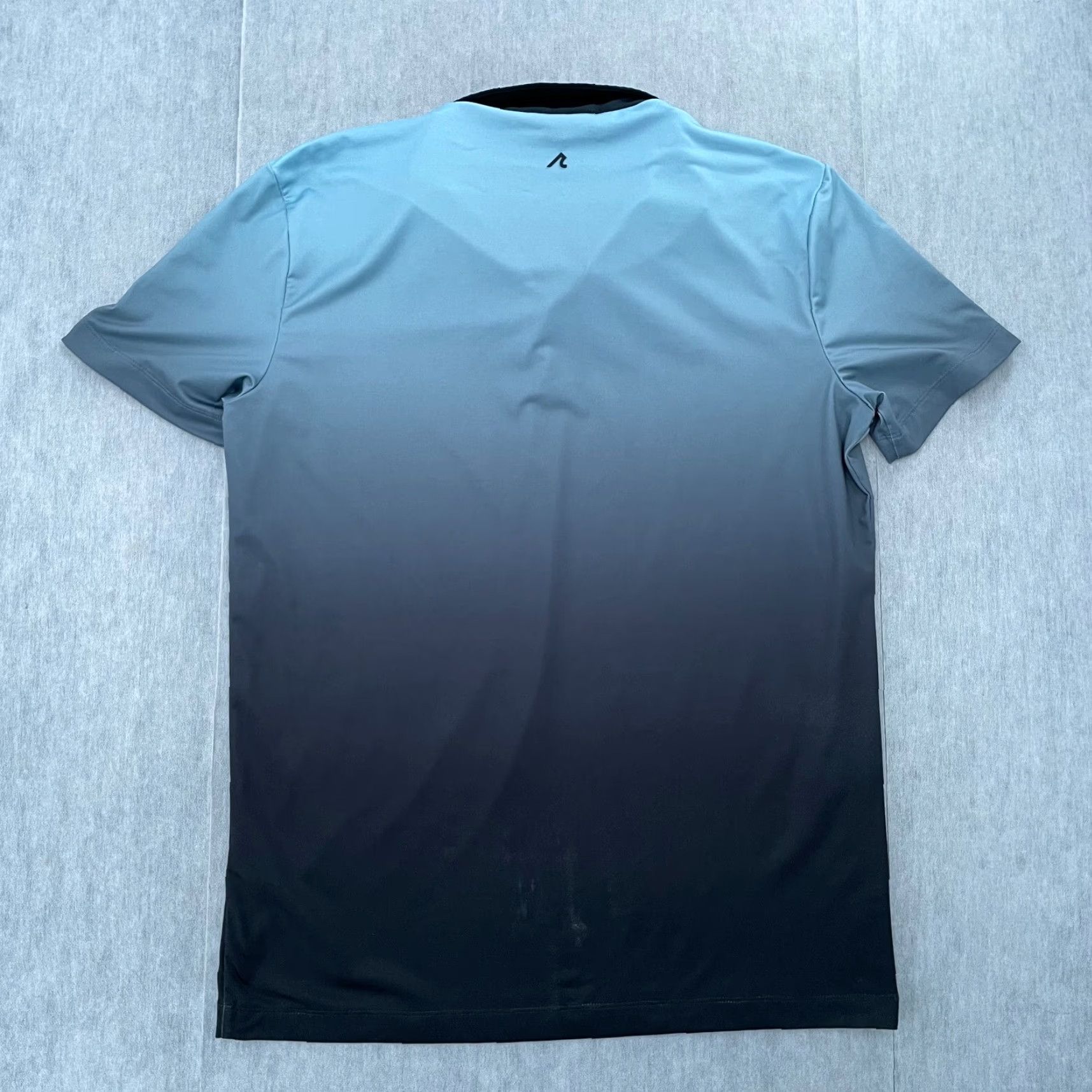 Vintage Redvanly Shirt Polo Adult Small Mens S Black Blue Ombre Performance Golf Logo Size US S / EU 44-46 / 1 - 2 Thumbnail