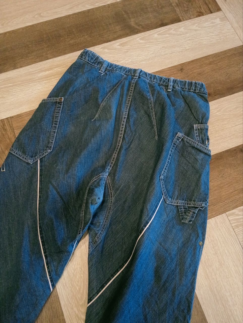 Issey Miyake VINTAGE MERCIBEAUCOUP ISSEY MIYAKE SELVEDGE BALLOON PANT Size US 32 / EU 48 - 12 Thumbnail