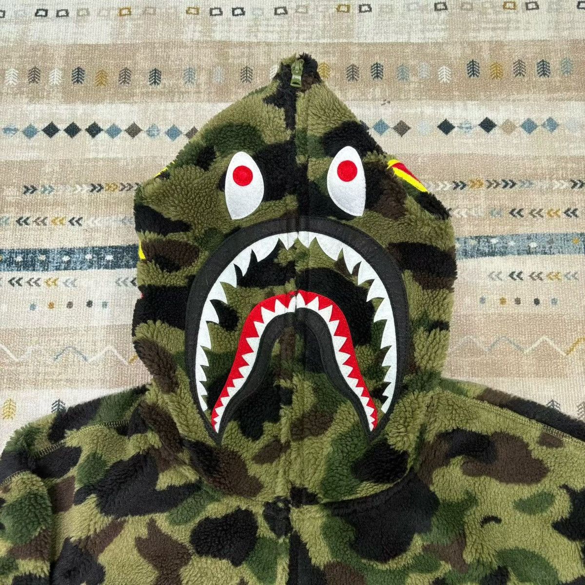 Bape BAPE CAMO SHARK FULL ZIP HOODIE Size US L / EU 52-54 / 3 - 3 Thumbnail