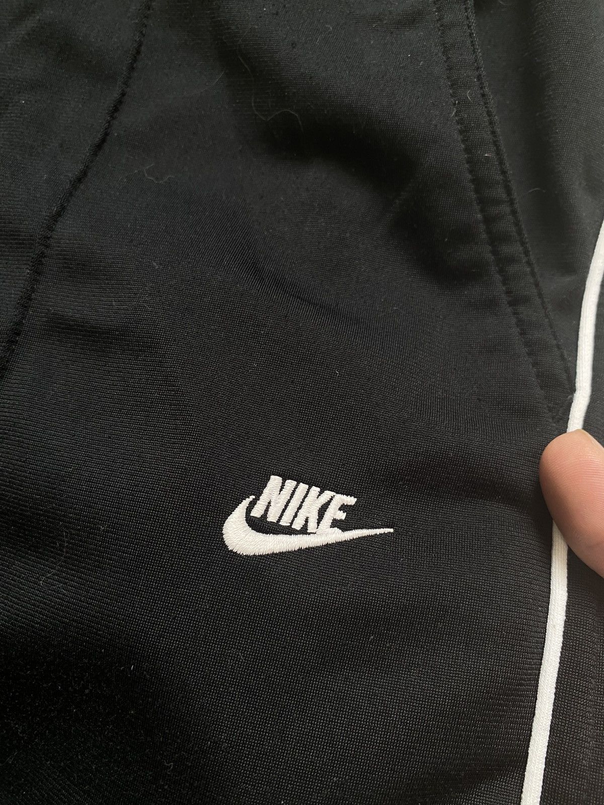Nike Vintage nike pants black white logo Y2K for Crazy Size US 32 / EU 48 - 3 Thumbnail