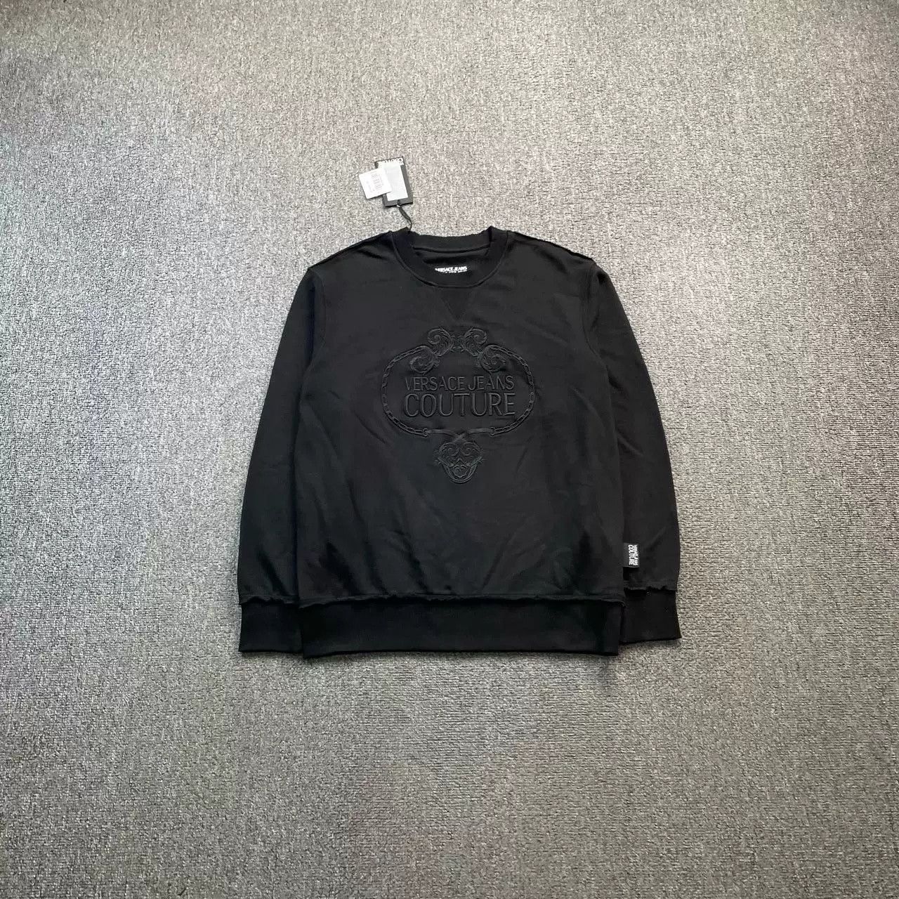 Versace VERSACE Black Sweatshirt Size US S / EU 44-46 / 1 - 1 Thumbnail