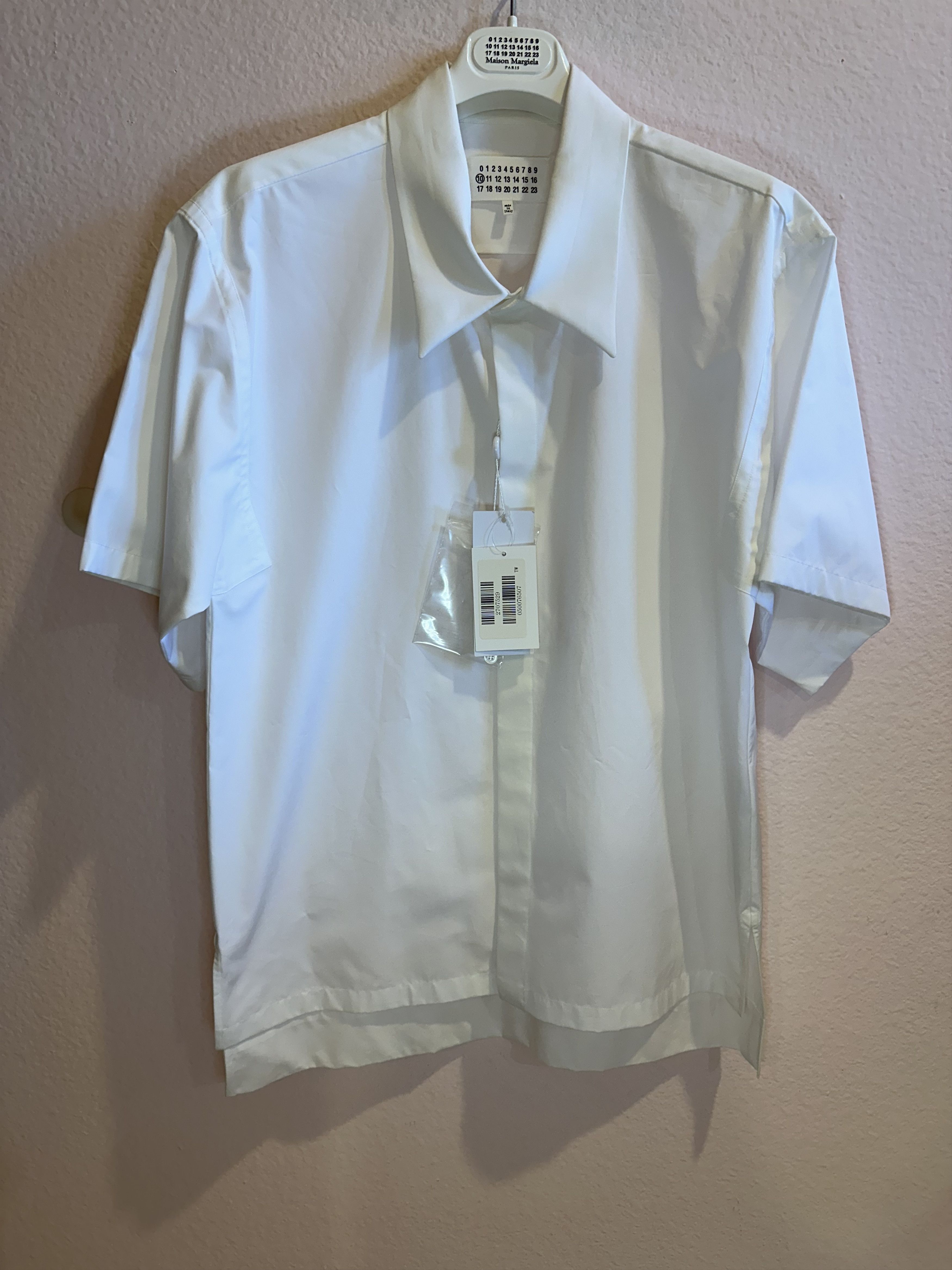 Maison Margiela Maison Margiela Poplin Short Sleeve Size US S / EU 44-46 / 1 - 4 Thumbnail